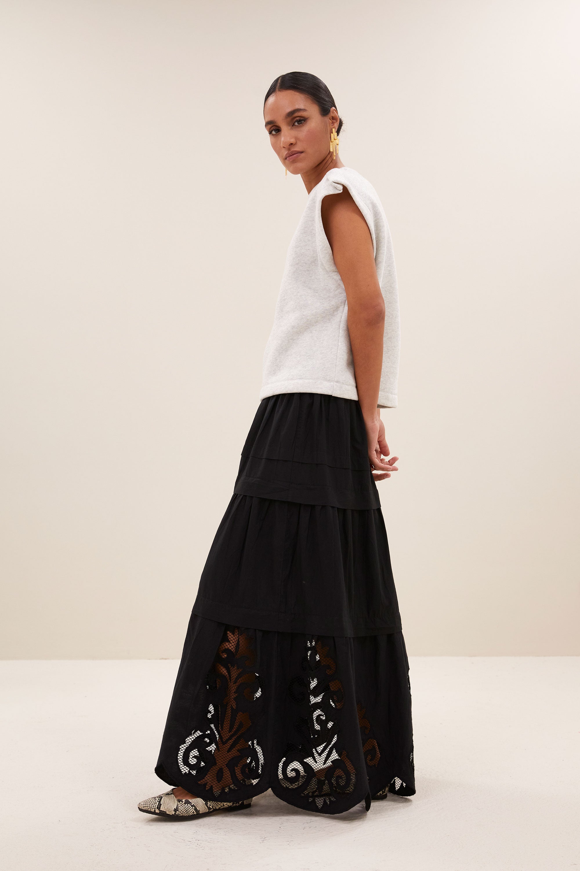 lauren skirt | jet black
