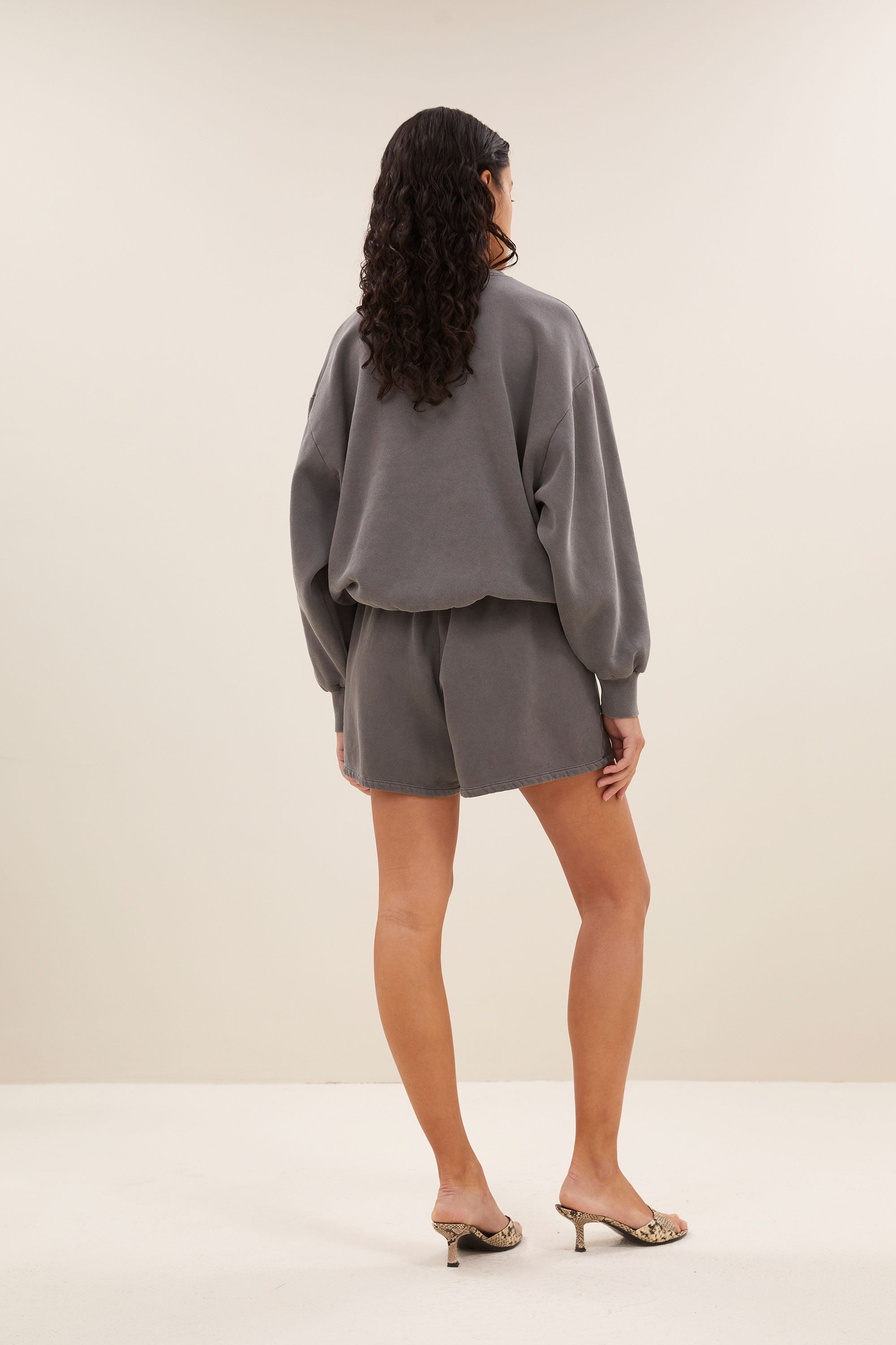 bibi natural sweater | concrete