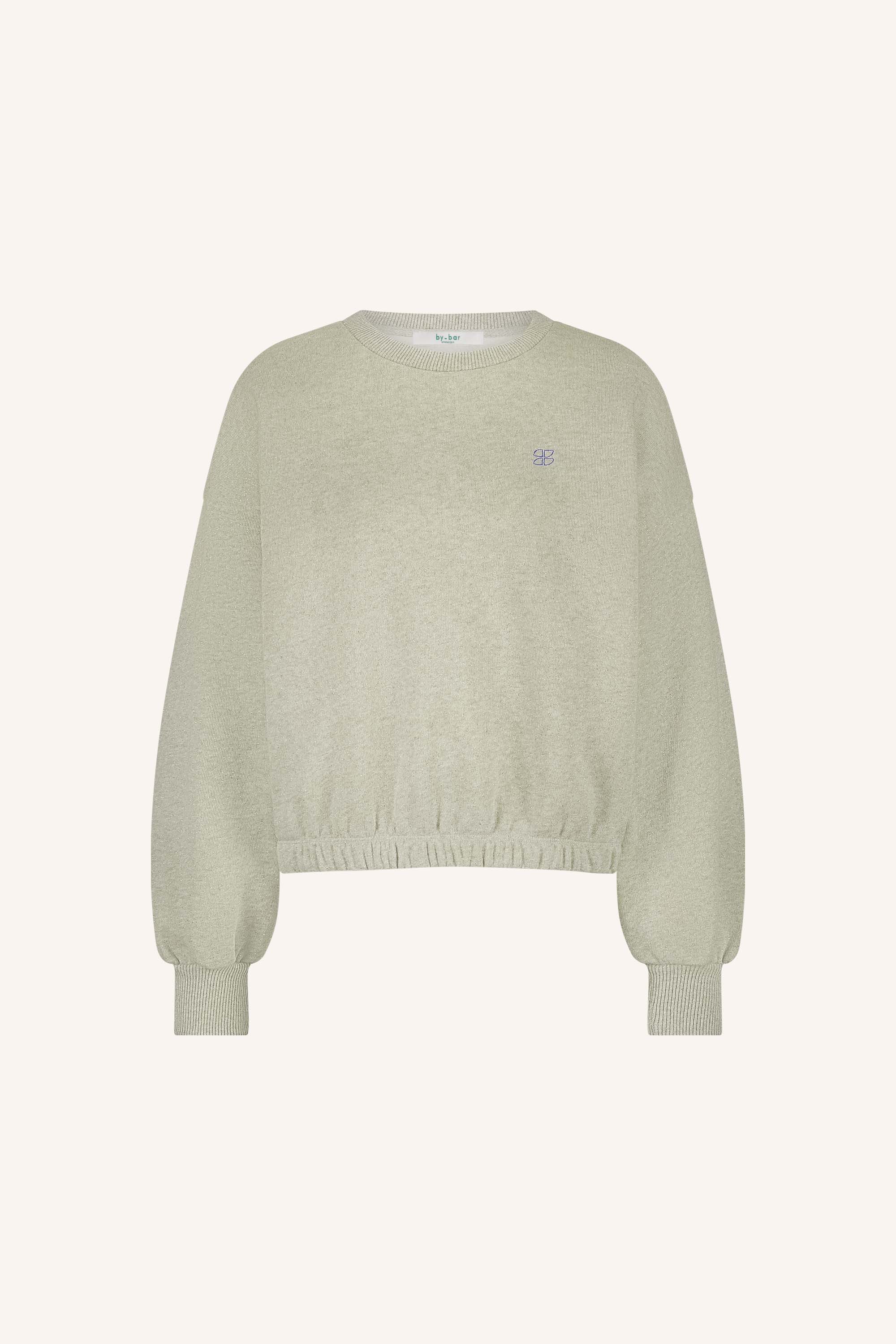 bodil sparkle sweater | gold