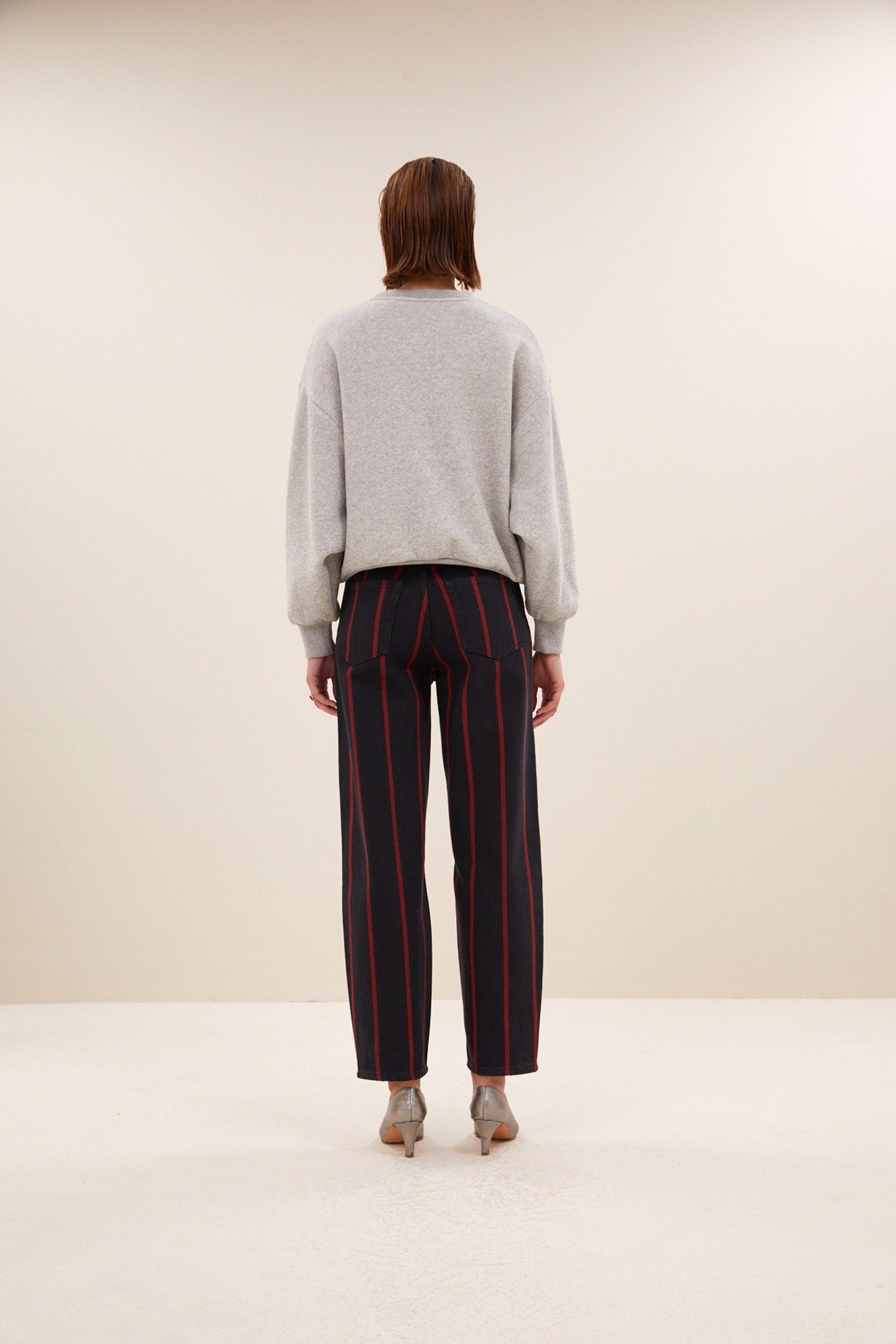 bibi nights melee sweater | grey melee