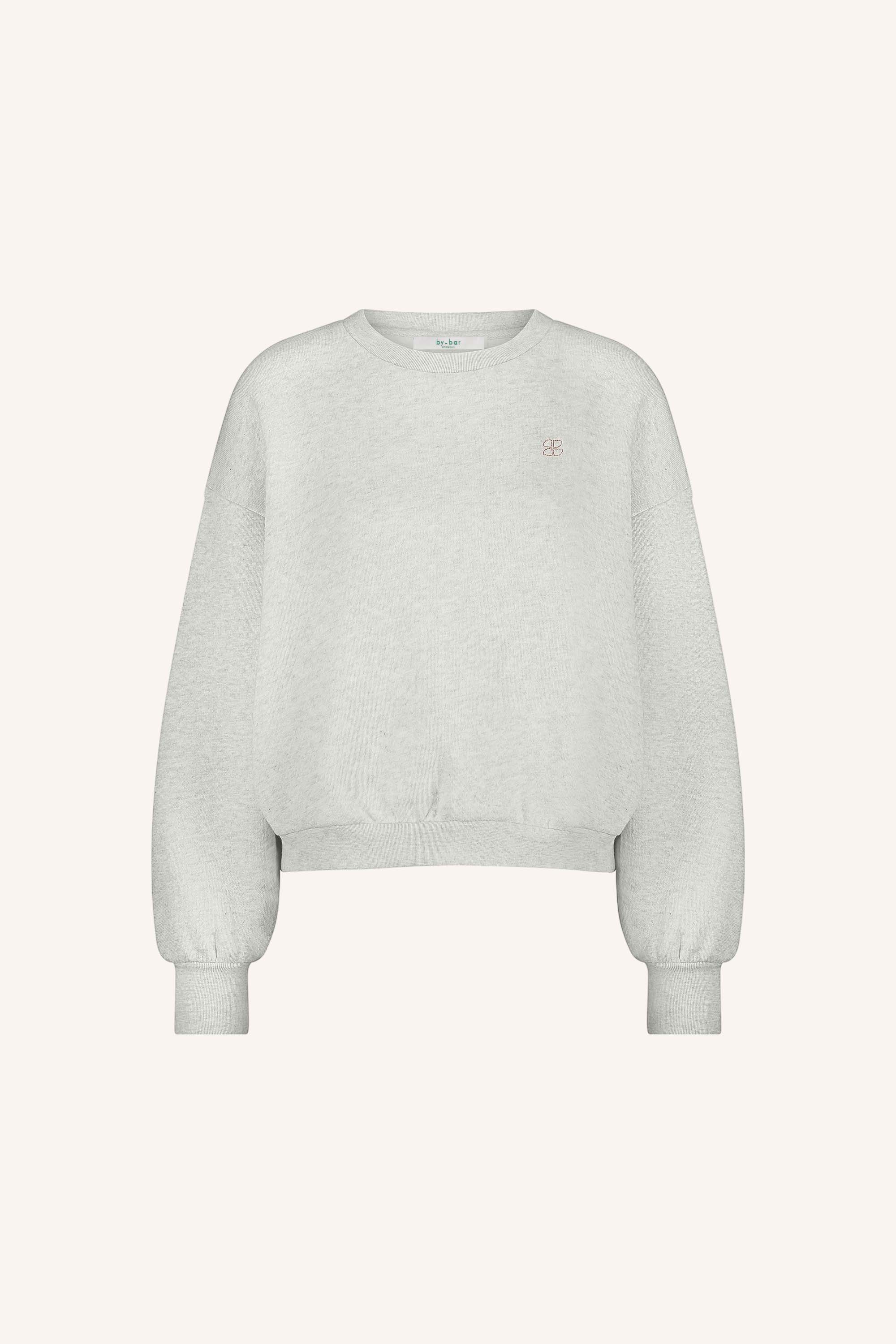 bibi dance sweater | light grey melee
