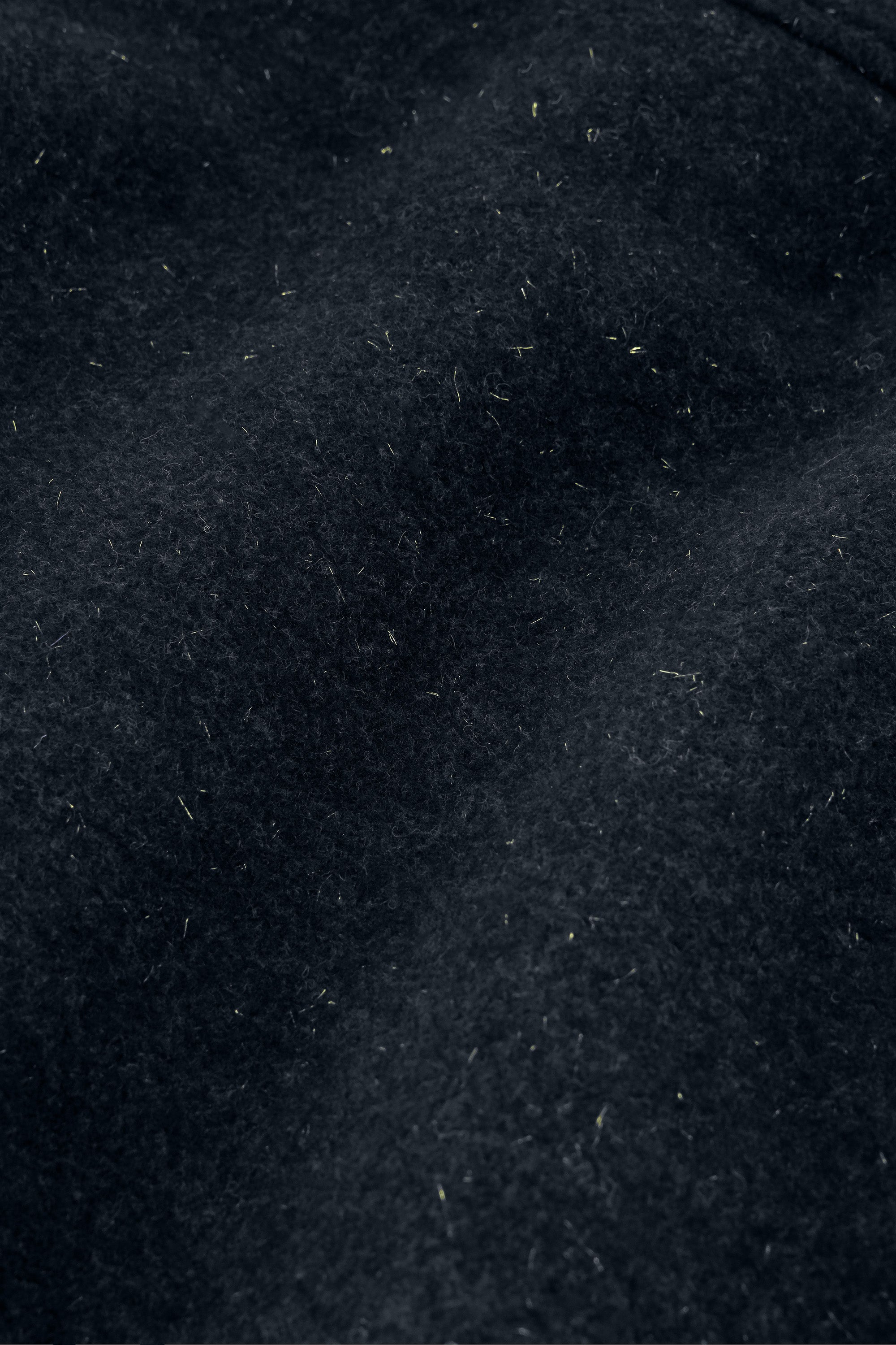 joelle sparkle jacket - midnight, verborgen steekzakken, subtiel geweven lurex draad, draagbaar aan beide zijden - by-bar - stofdetail