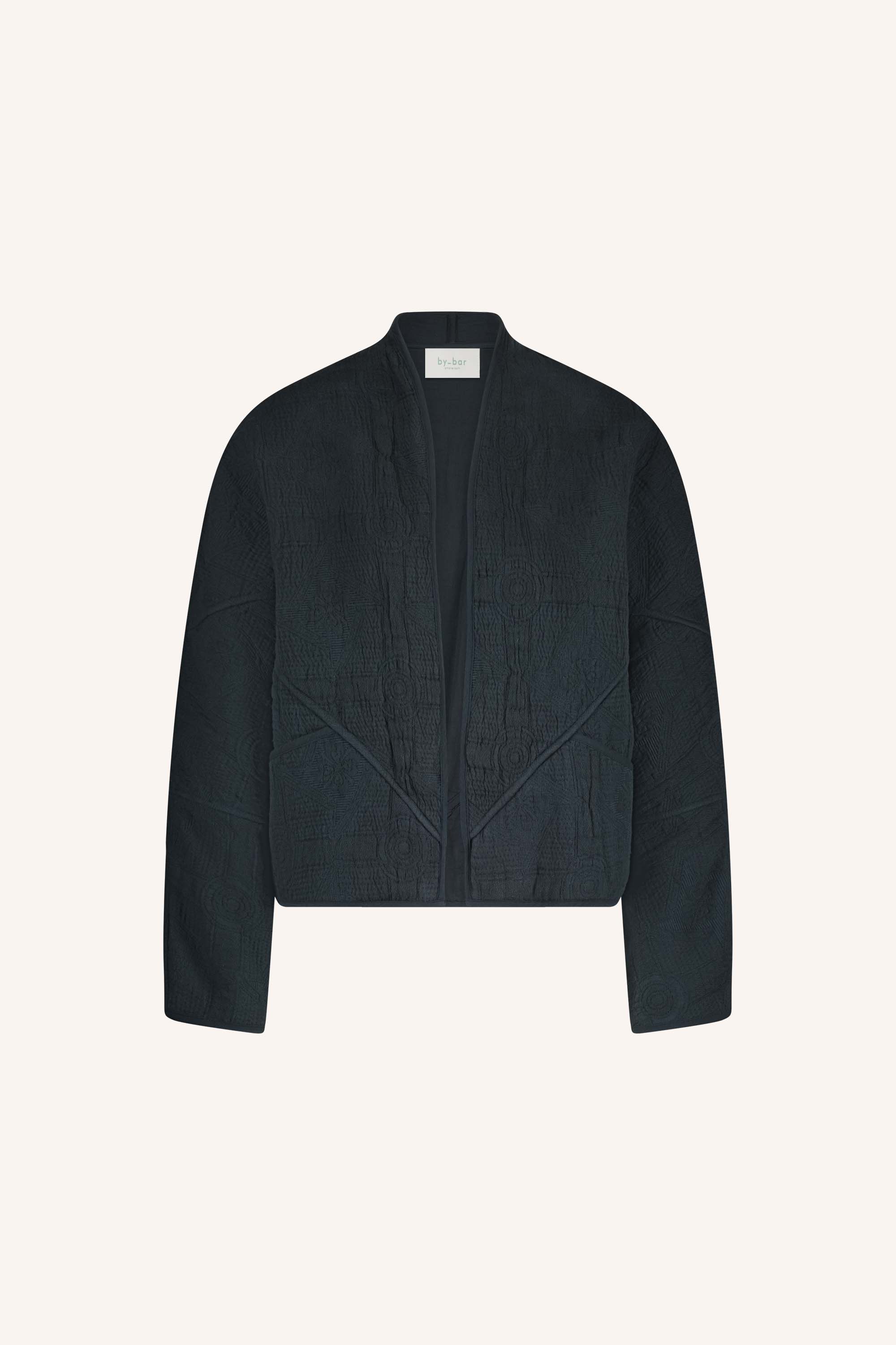 jas - flora jacket - midnight - by-bar