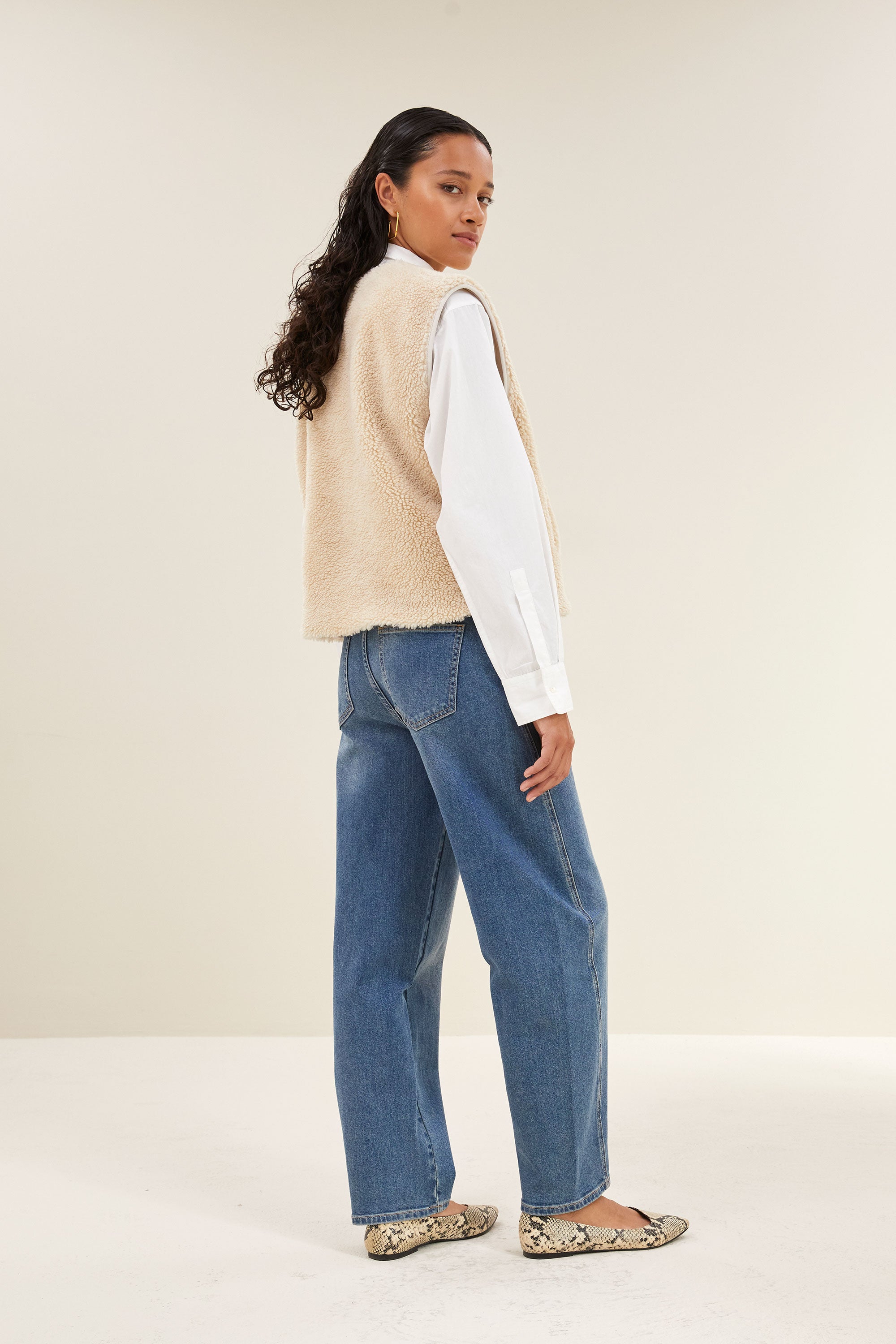 noel jacket - off white, casual fit, binnenvoering, must-have essential - by-bar - vooraanzicht
