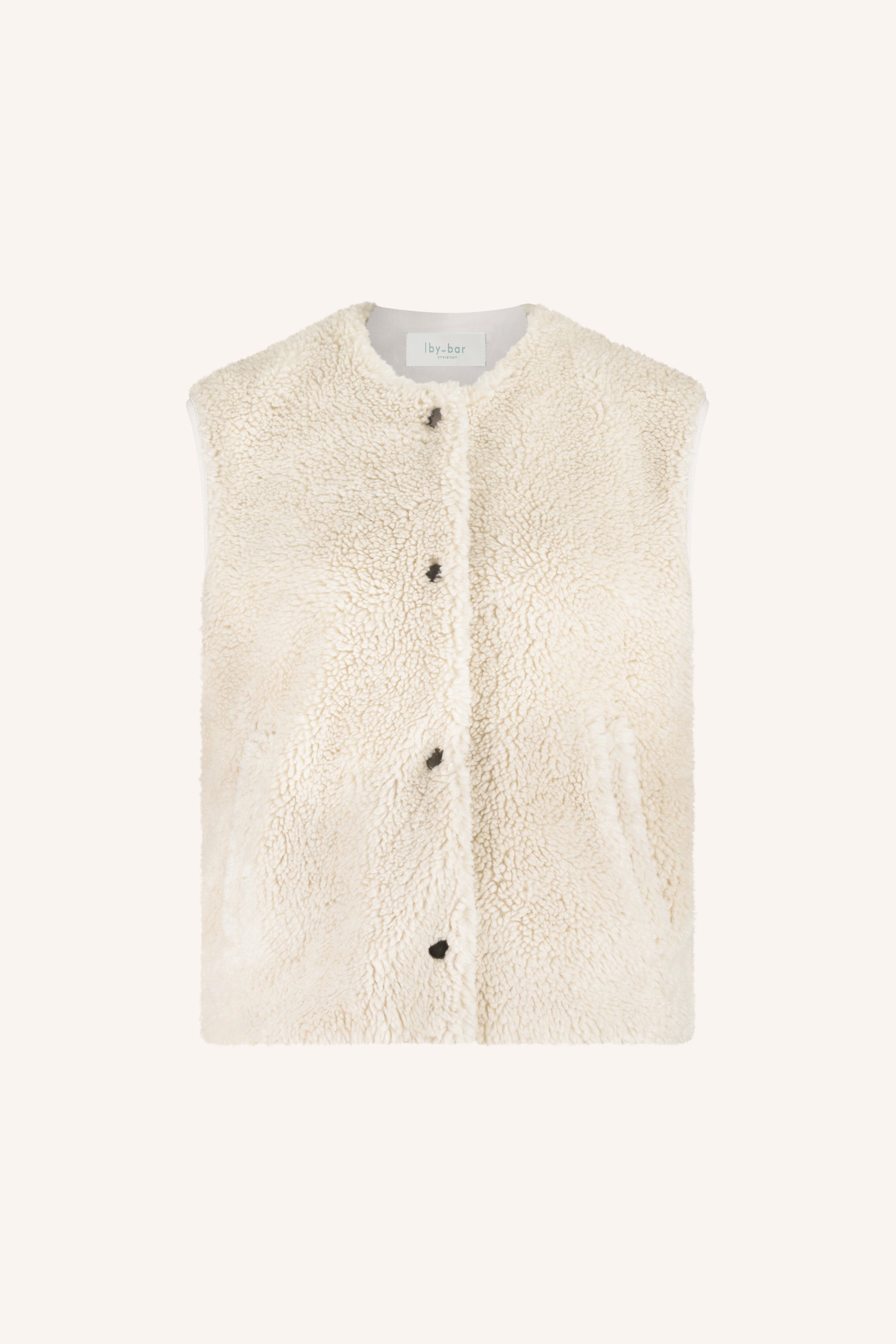 noel jacket - off white, casual fit, binnenvoering, must-have essential - by-bar - detailfoto