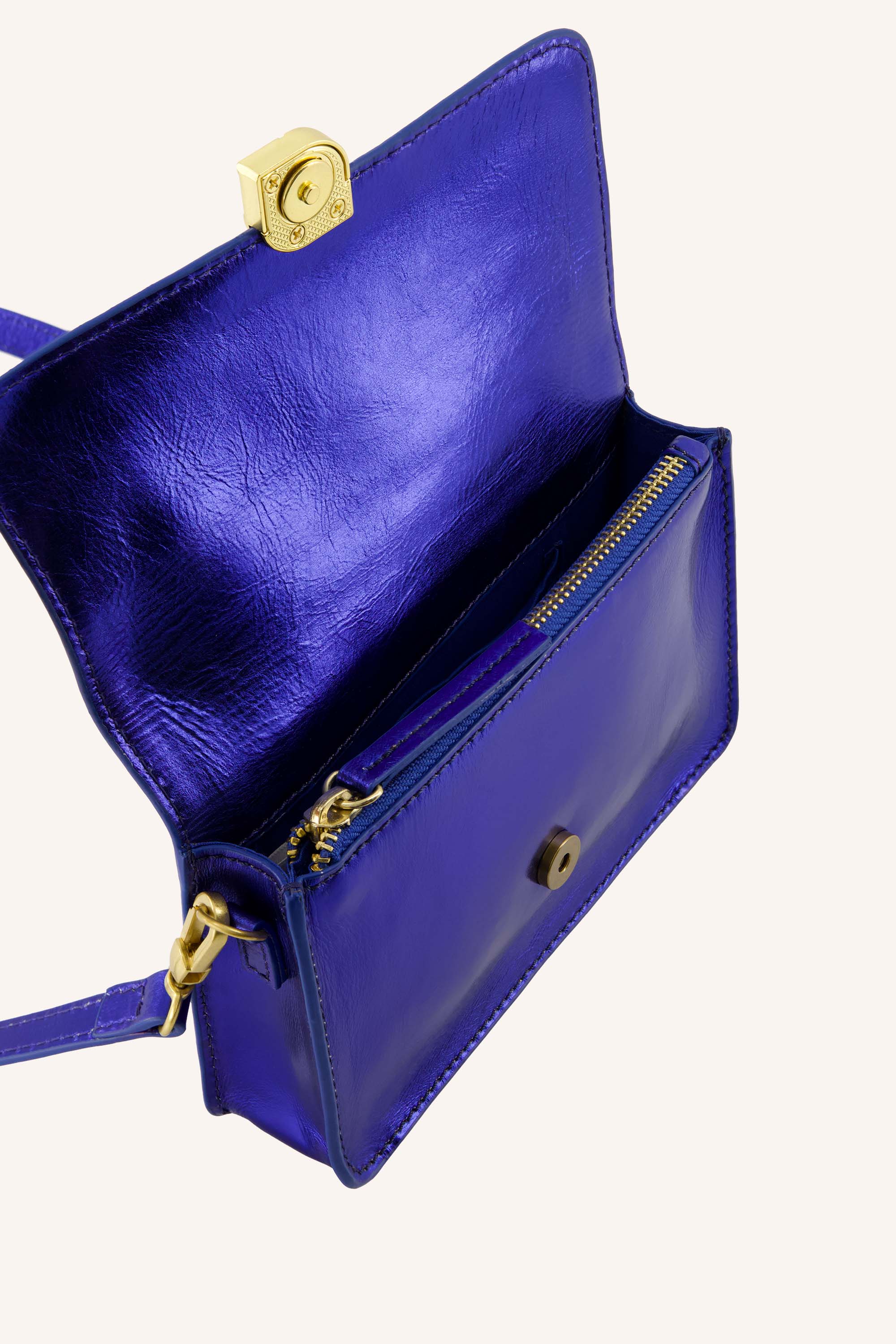 loua gloss bag | gem blue