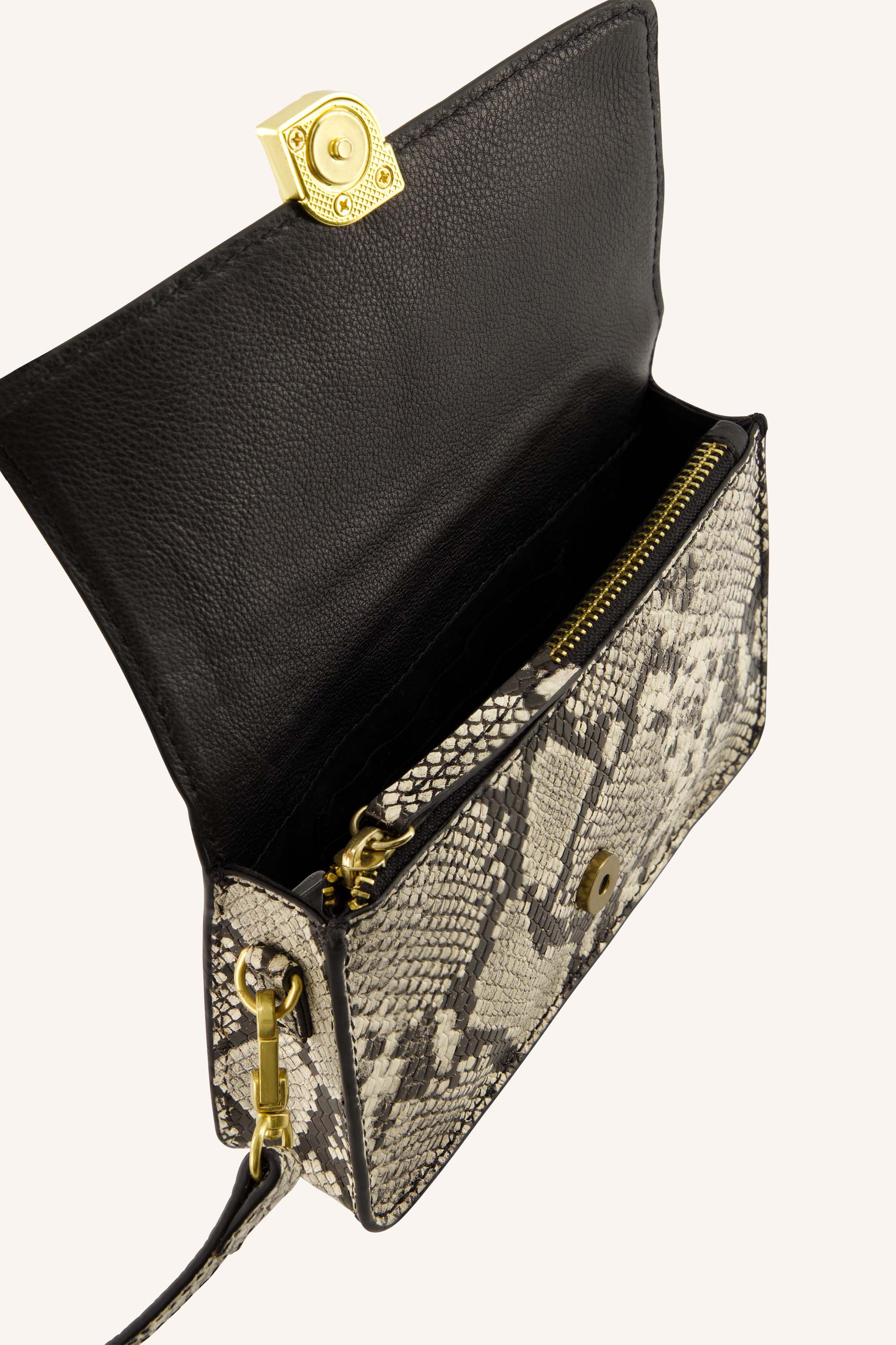 loua snake bag | snake print