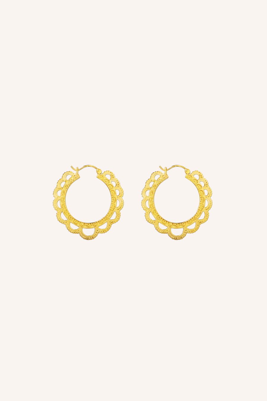 boho-earring-gold-gold plated-all-time classic-by-bar-productfoto