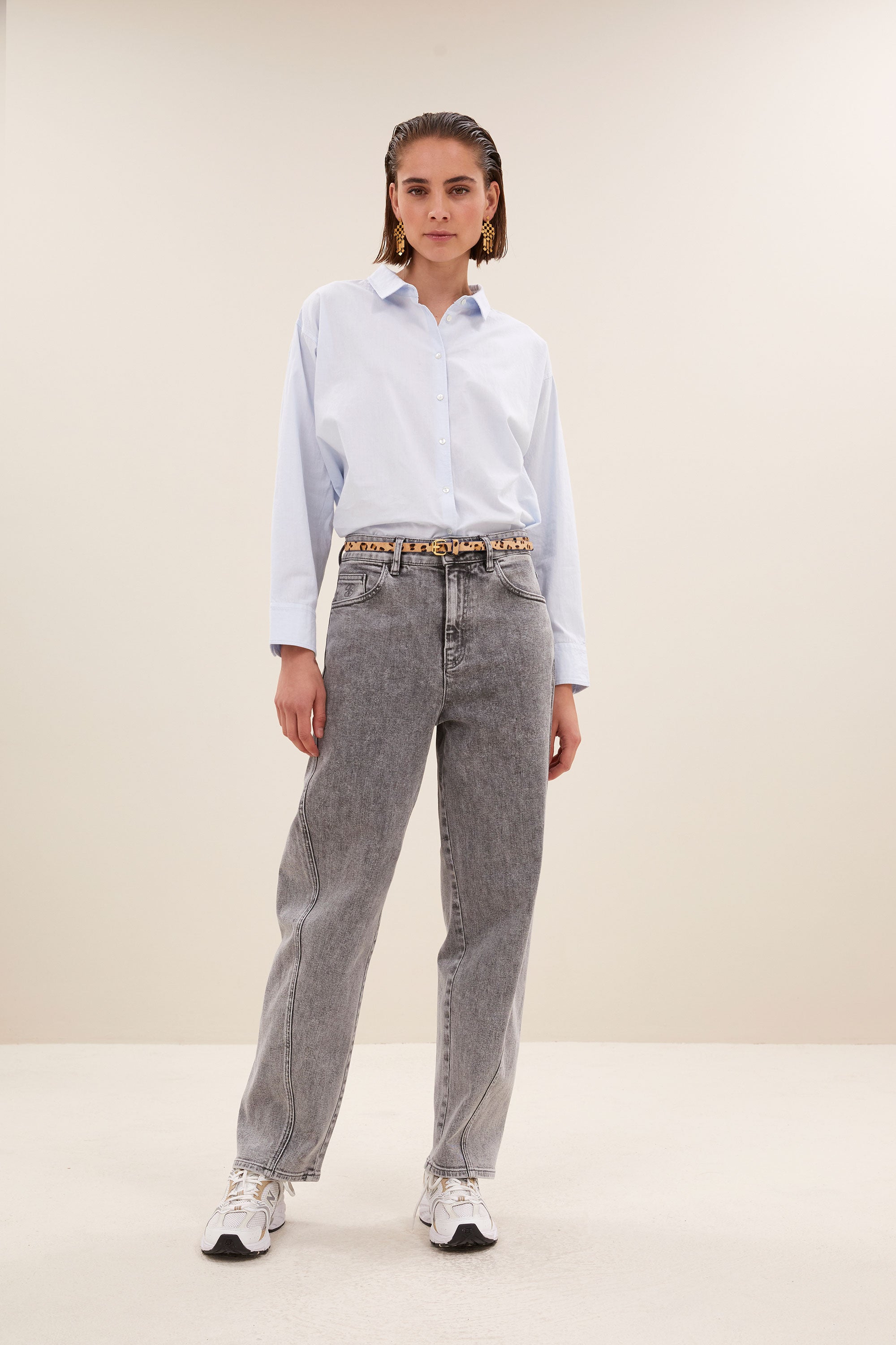 julie hair belt | brown