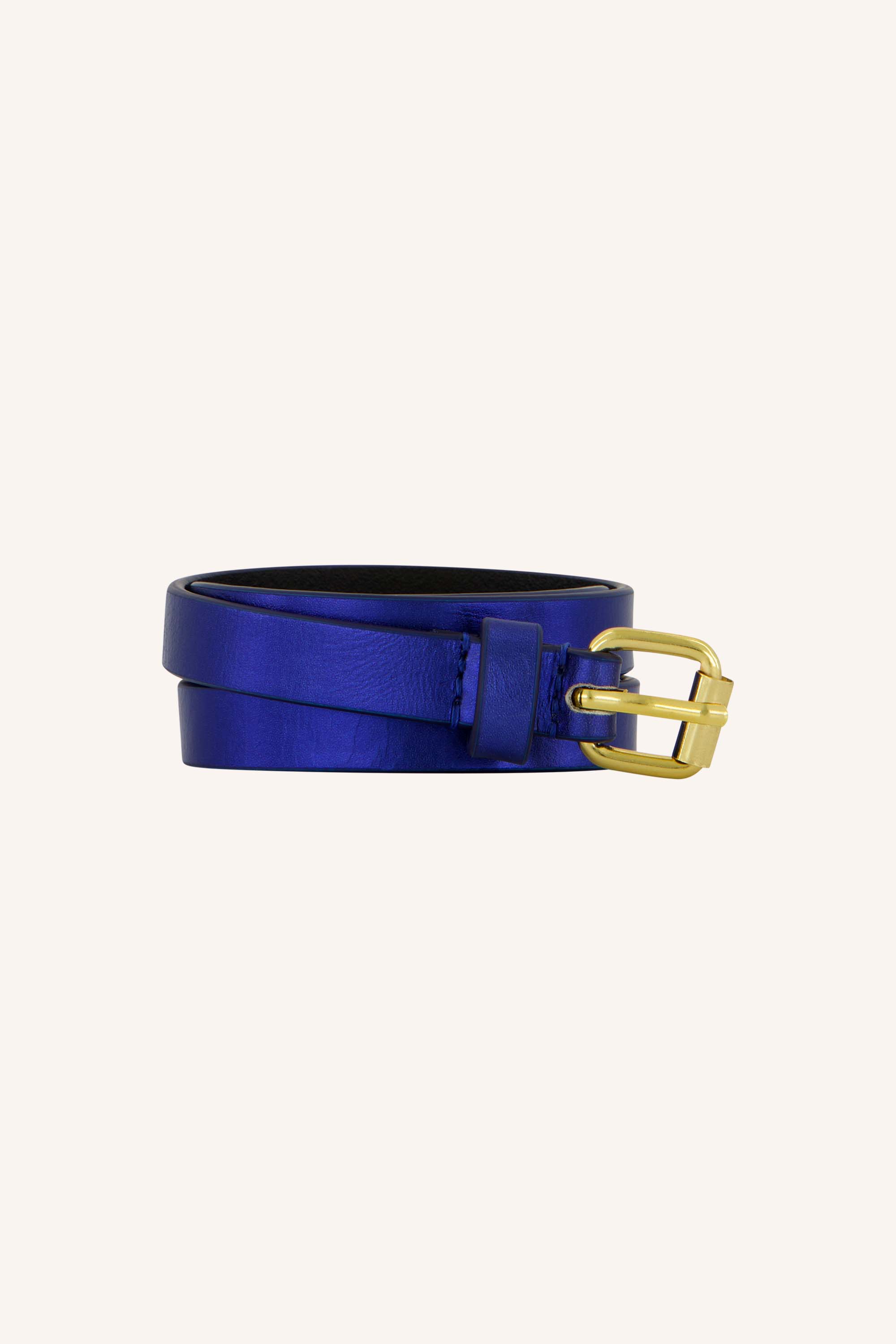 julie gloss belt | gem blue