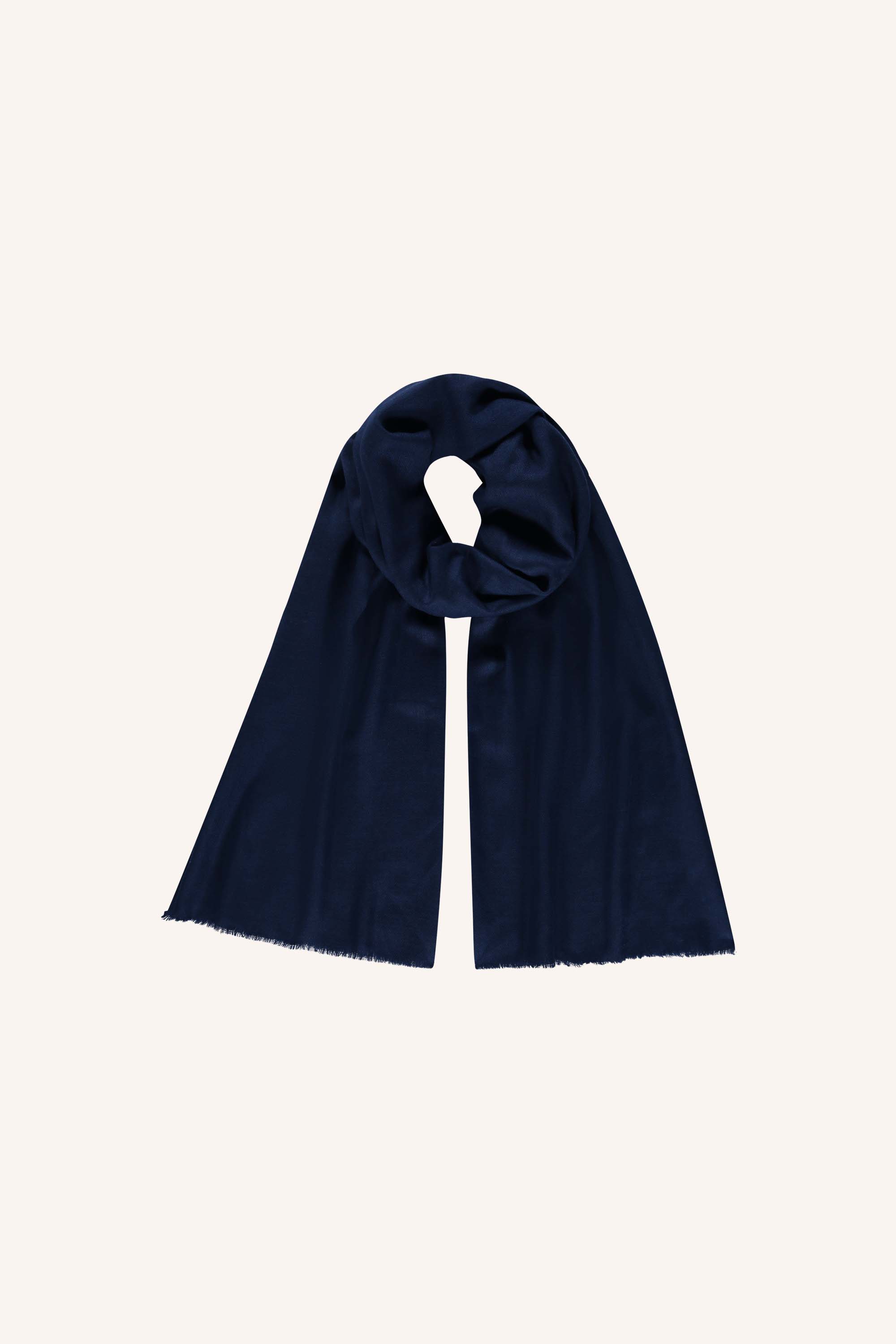 aria scarf - navy blue, all-time classic, perfecte shopper - by-bar - productfoto