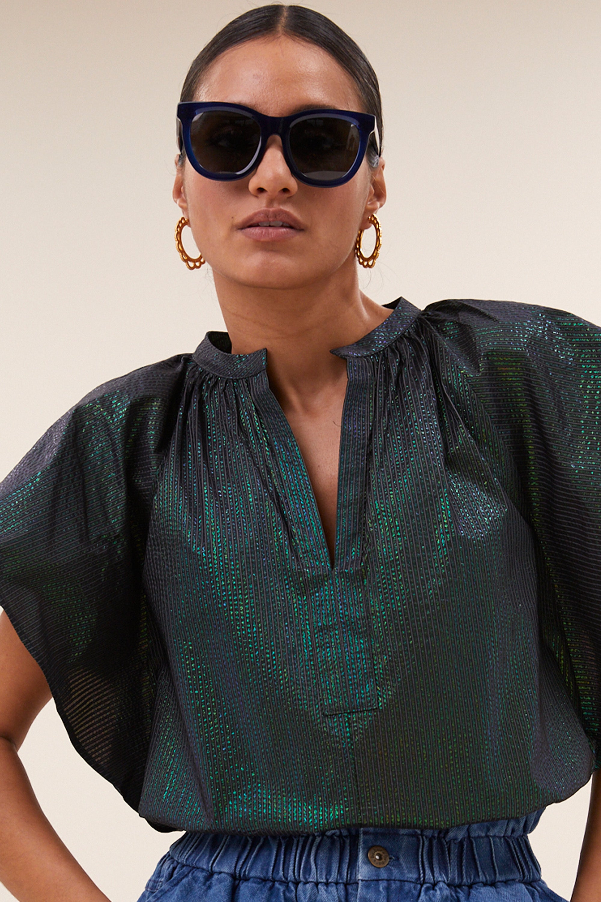 saar sunglasses | space blue