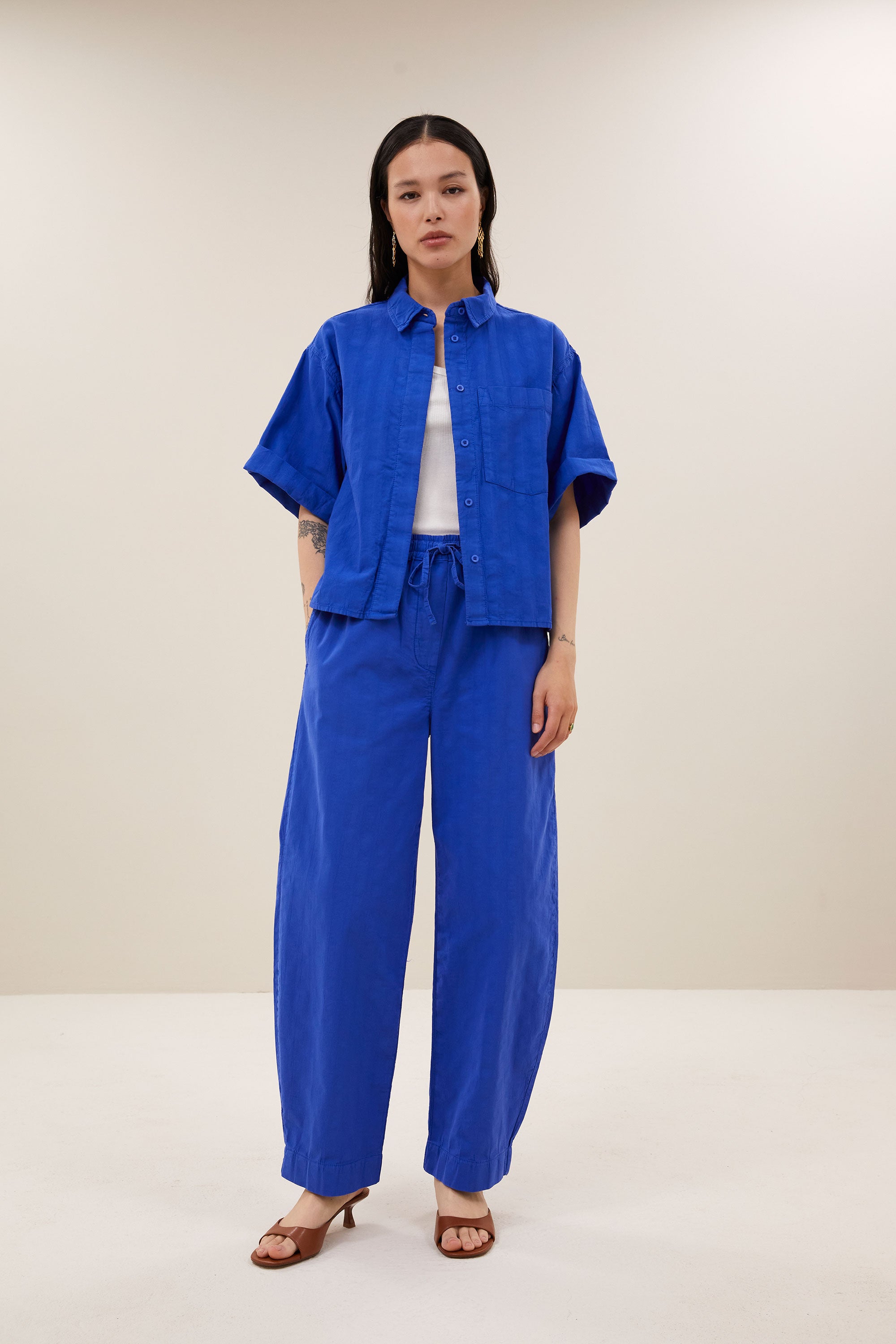 novi blouse | azul blue