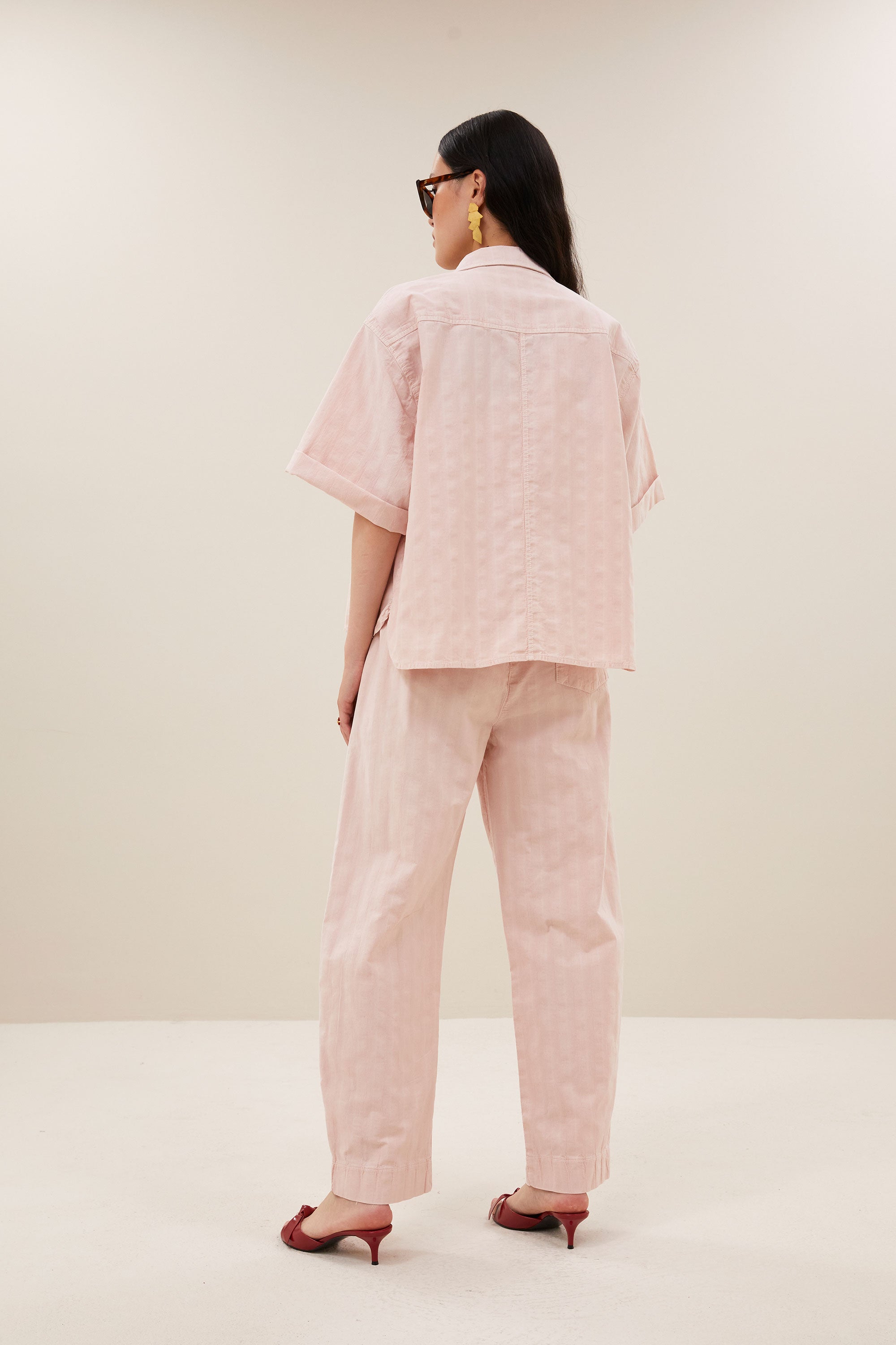 novi blouse | old pink