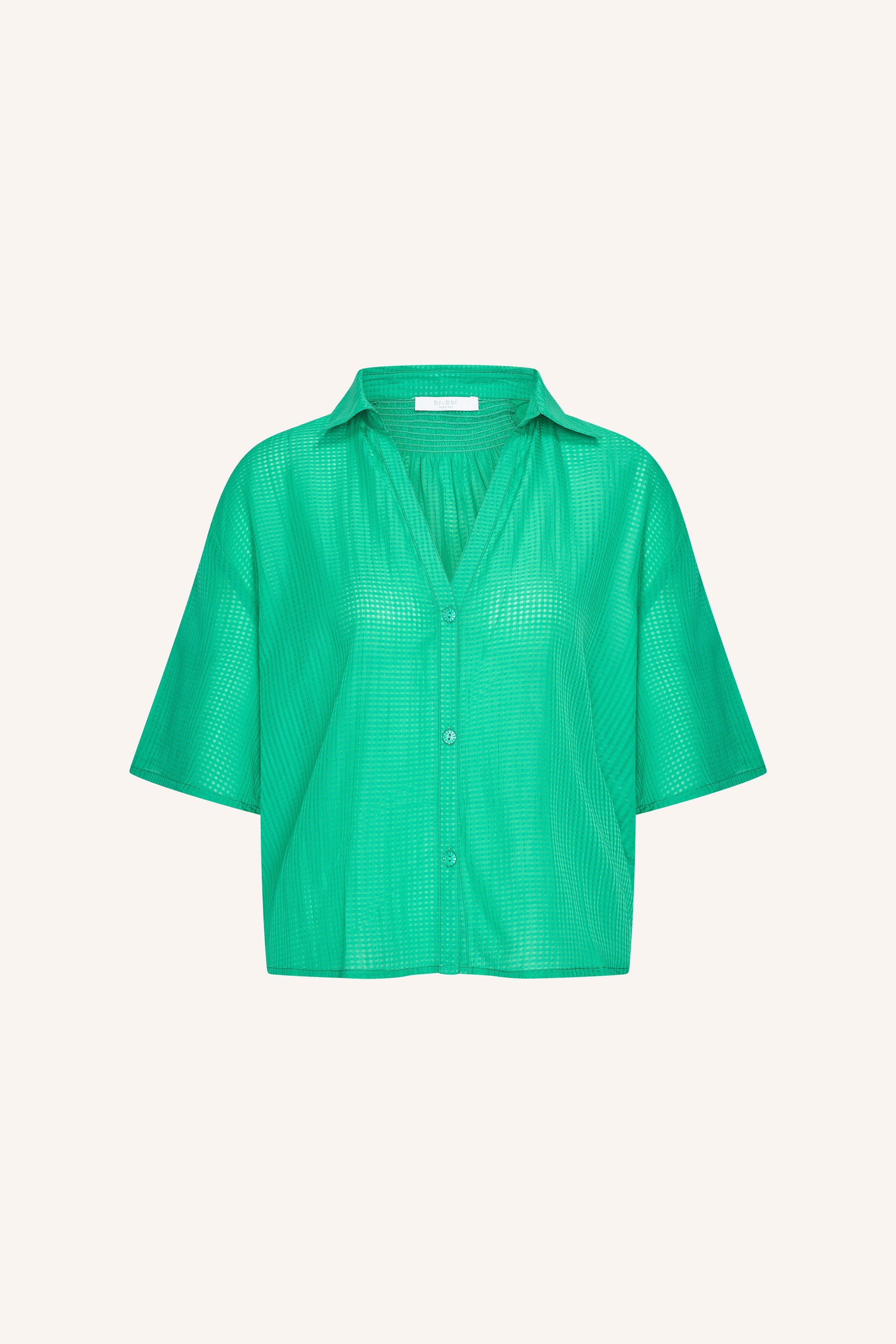 kick blouse | lucky green