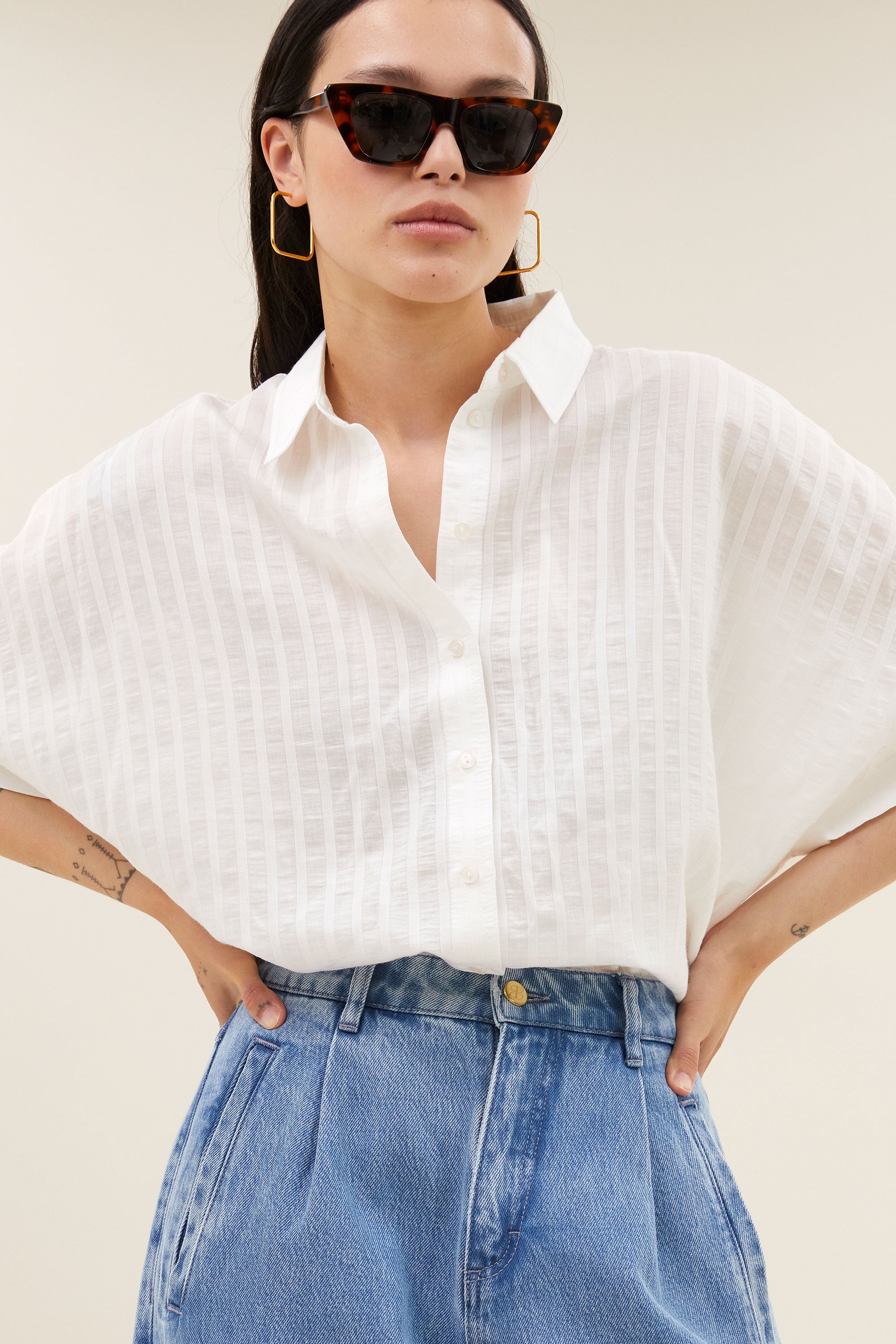 sunny blouse | off white