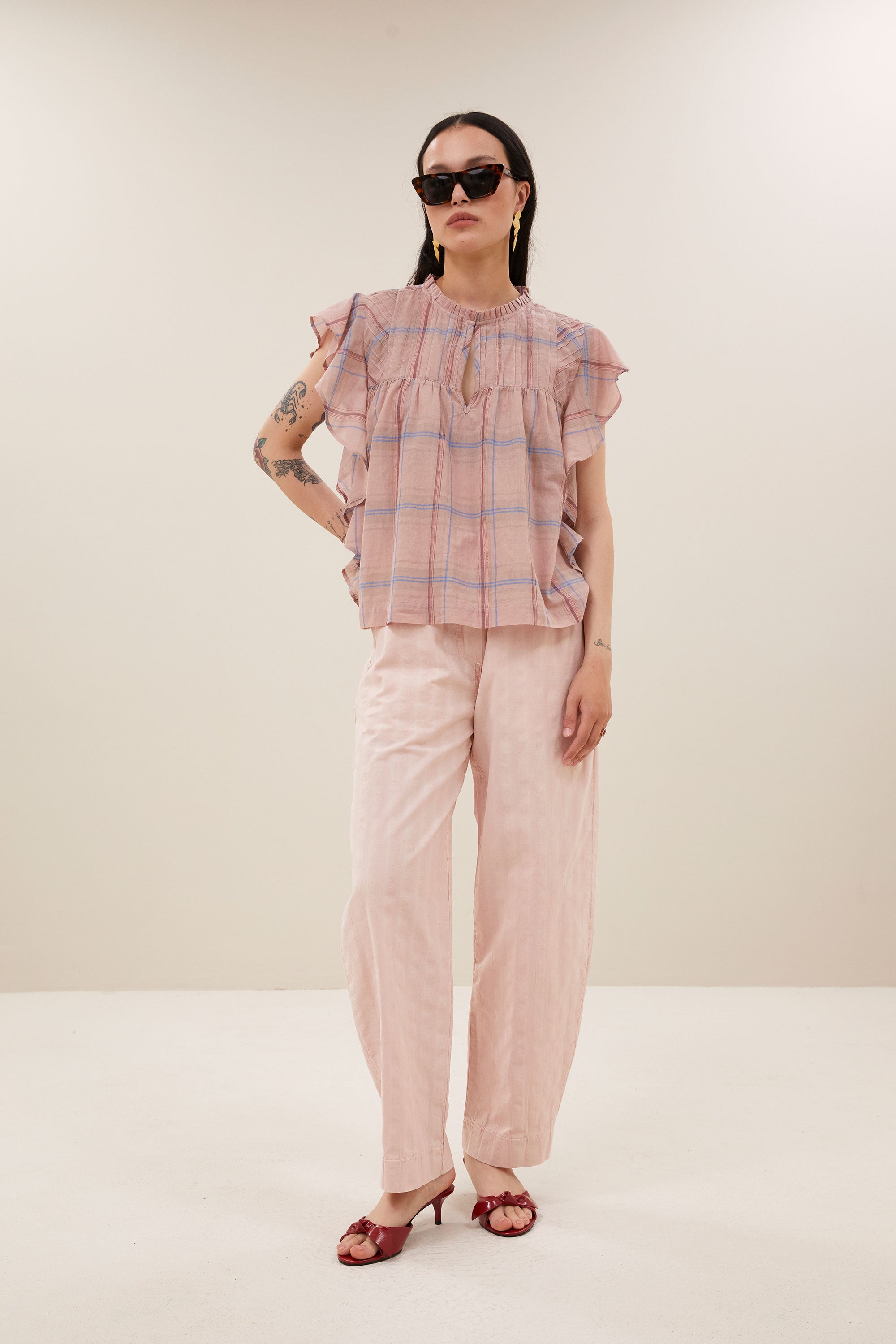 jack balloon pants | old pink