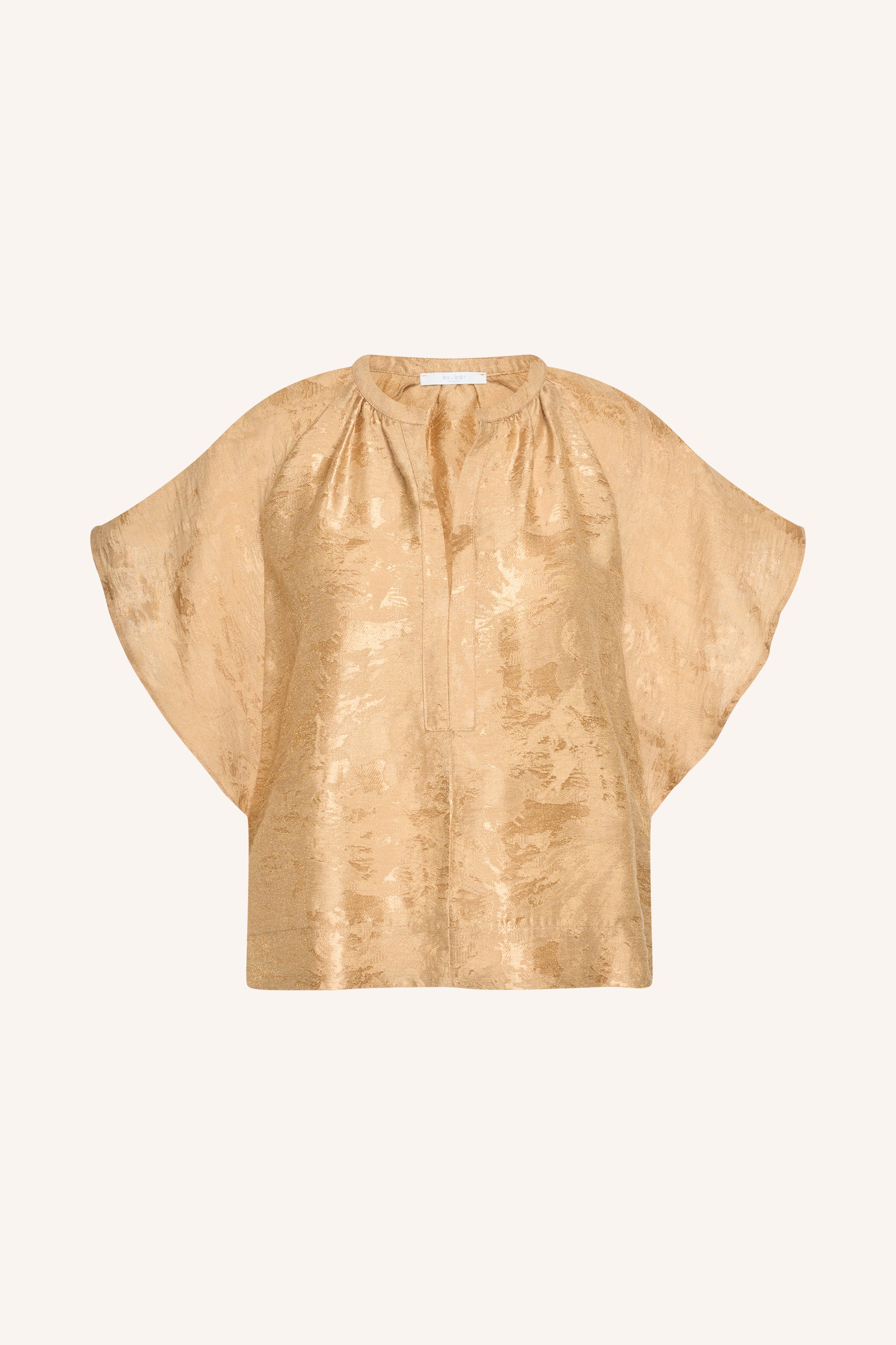 vina jacquard blouse | desert