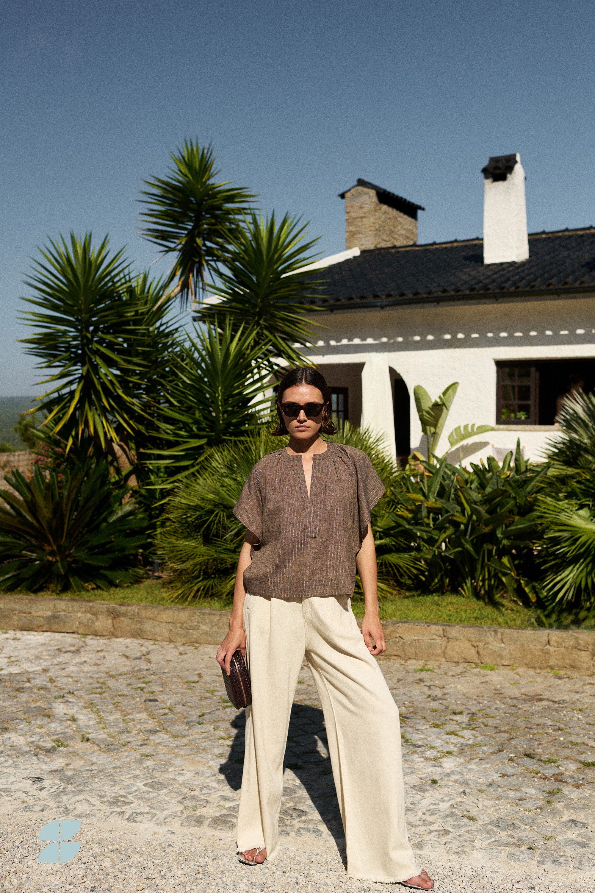 lux grain jeans | raw white