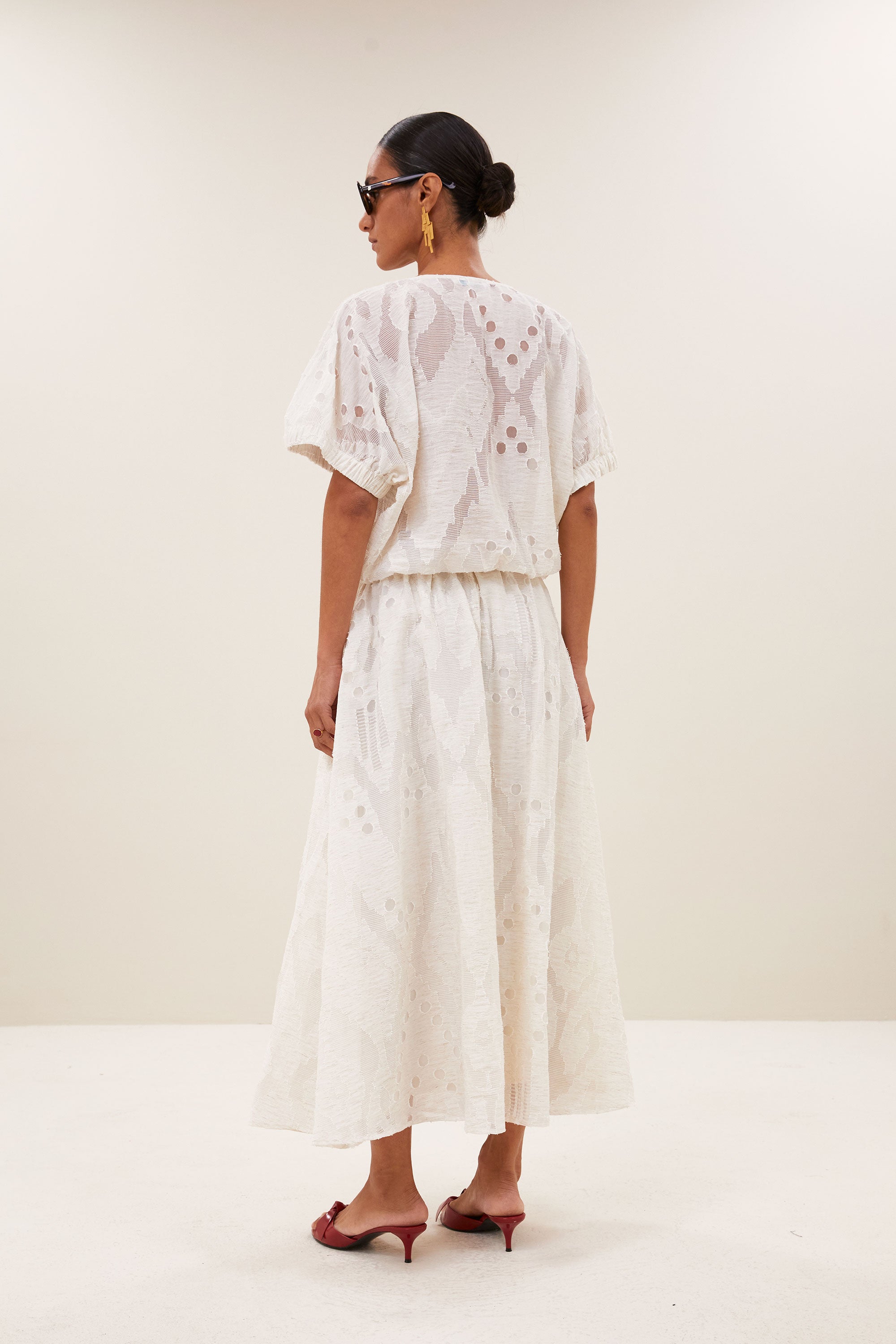 mabel mist blouse | cream