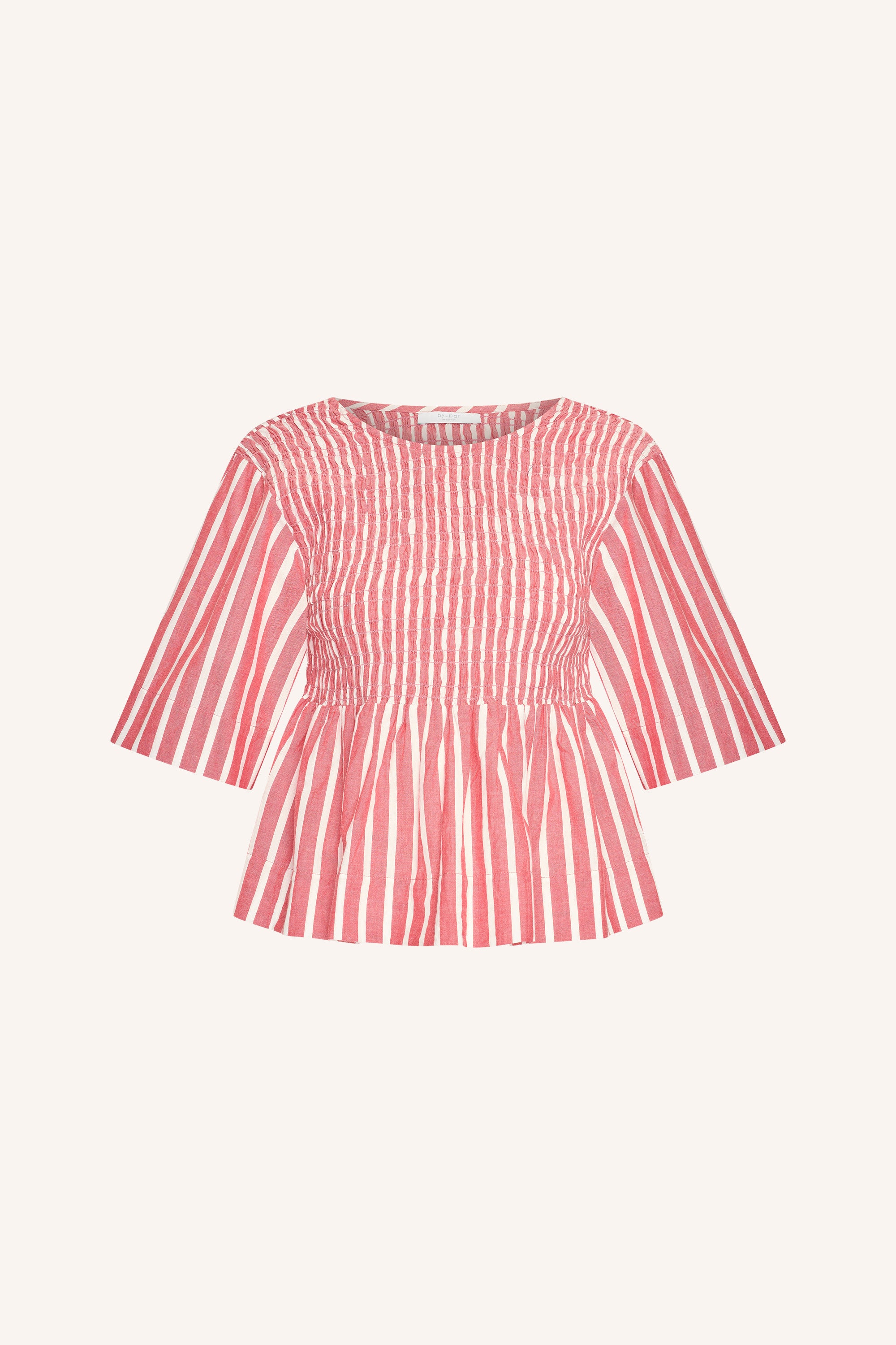 runa stripe top | red stripe