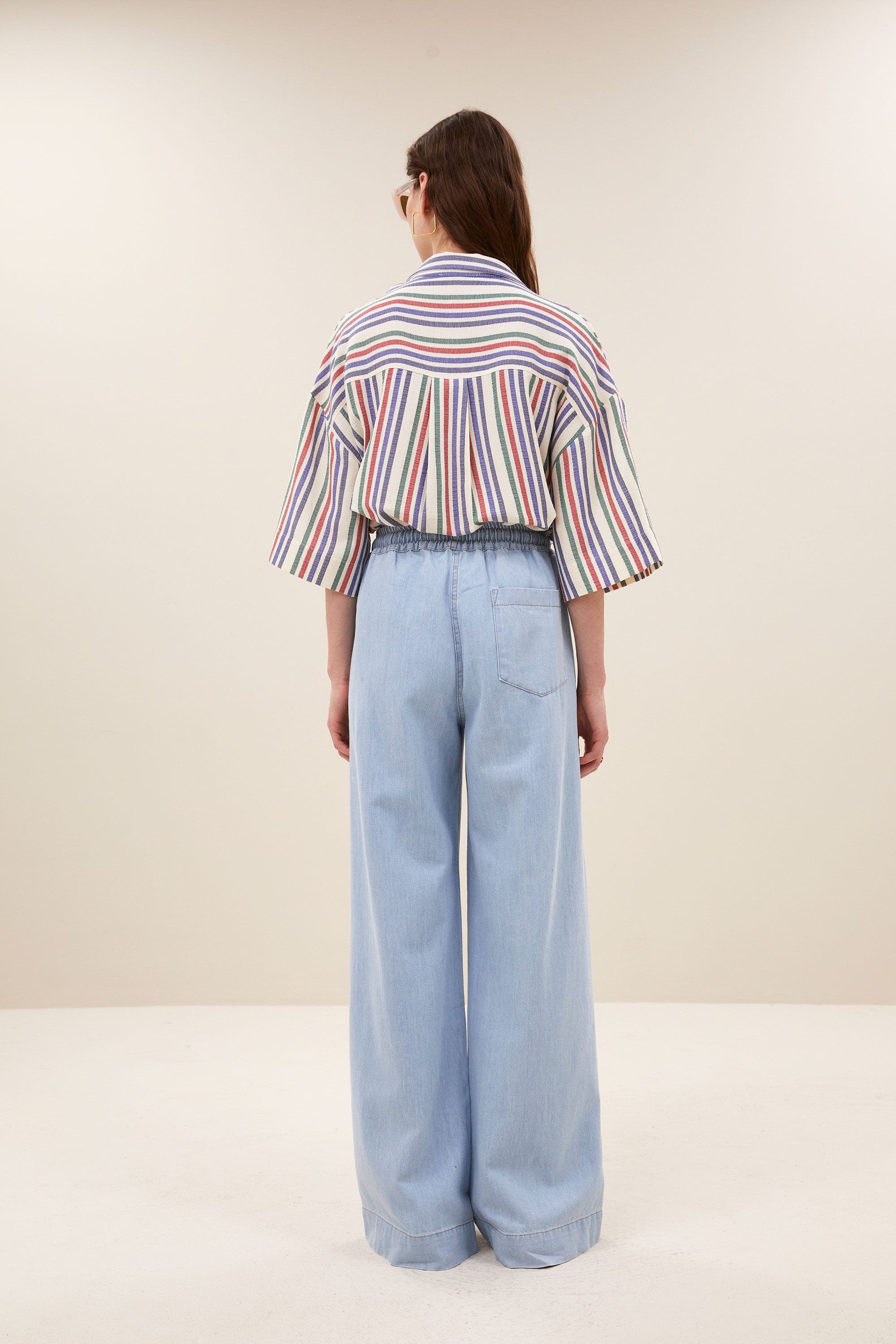 jeff denim pants | light denim