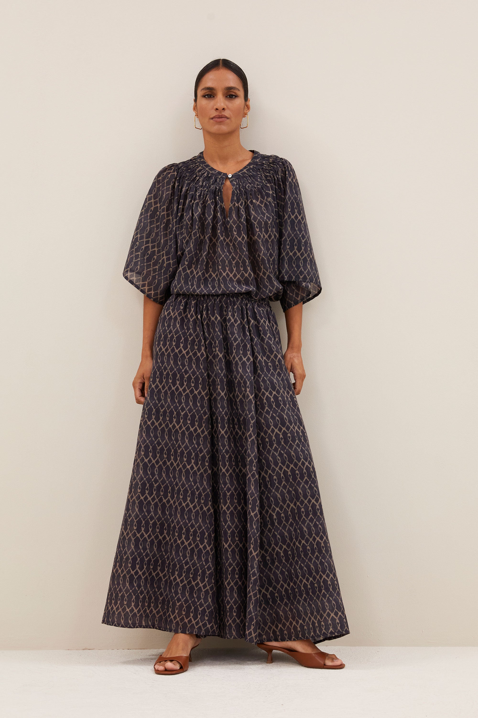 este marqi blouse | marqi print