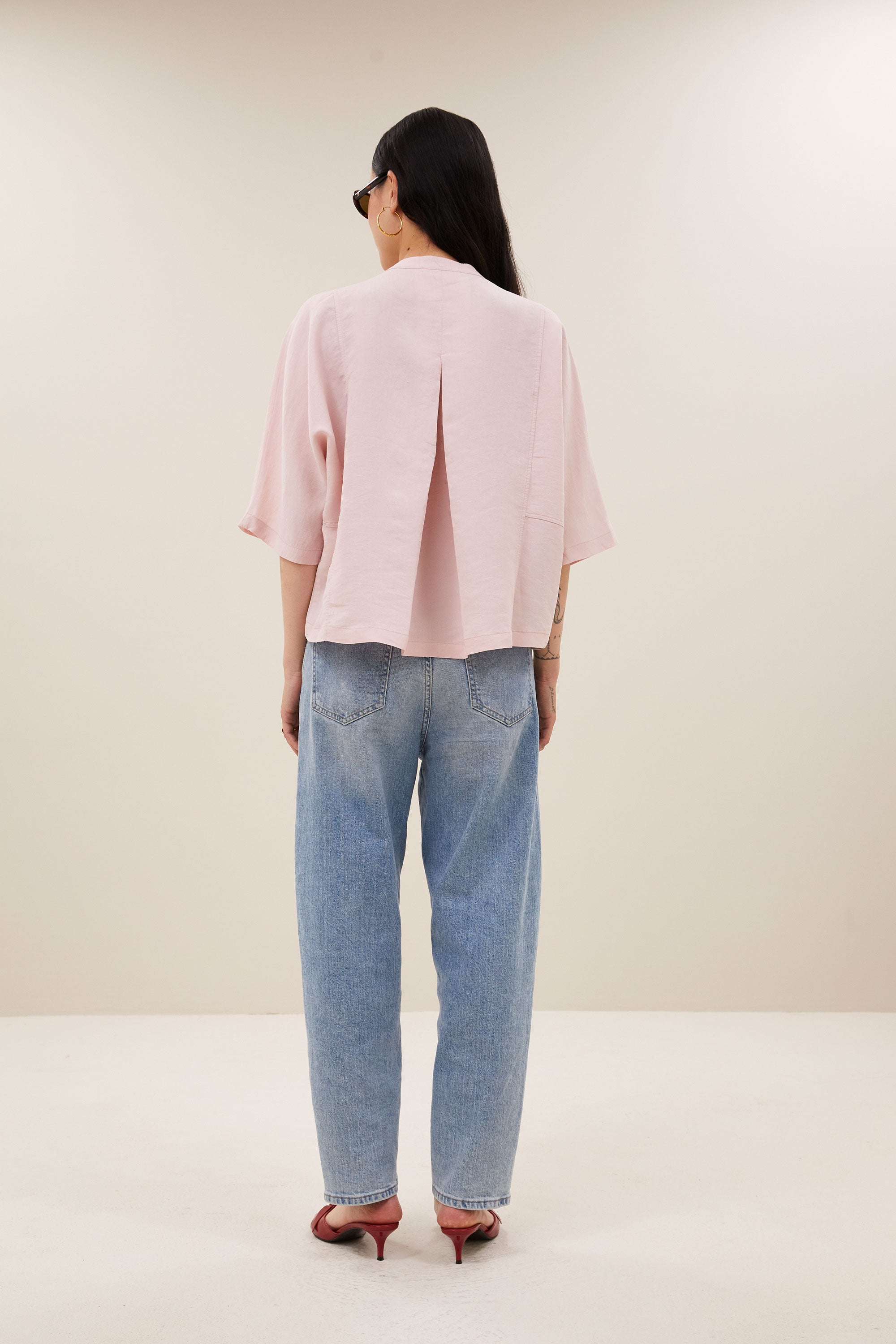 siem blouse | old pink