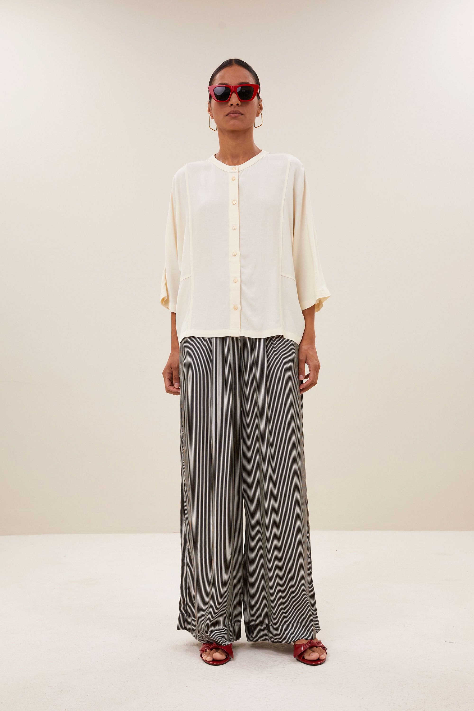 siem viscose blouse | cream