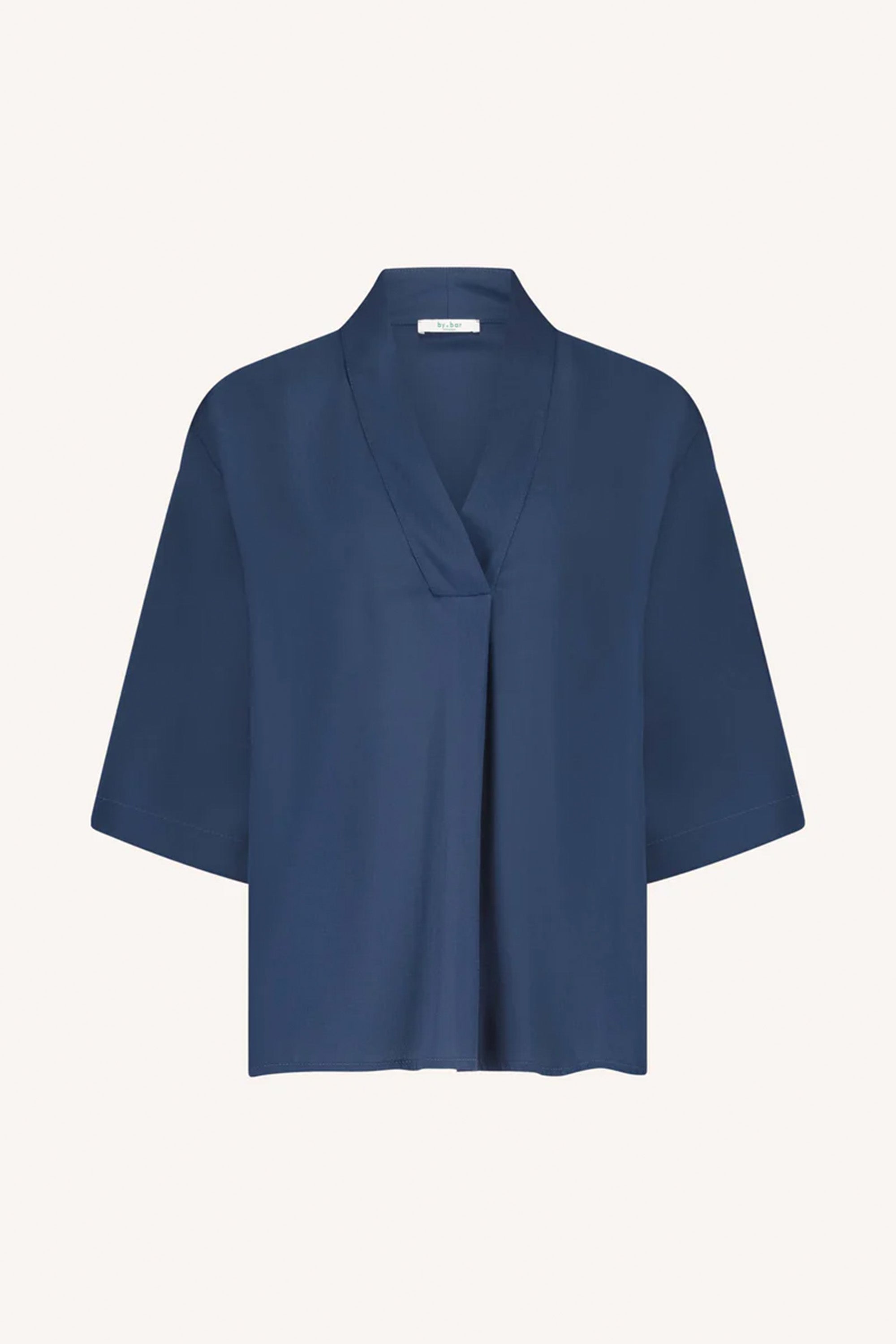 owen viscose blouse | winter blue