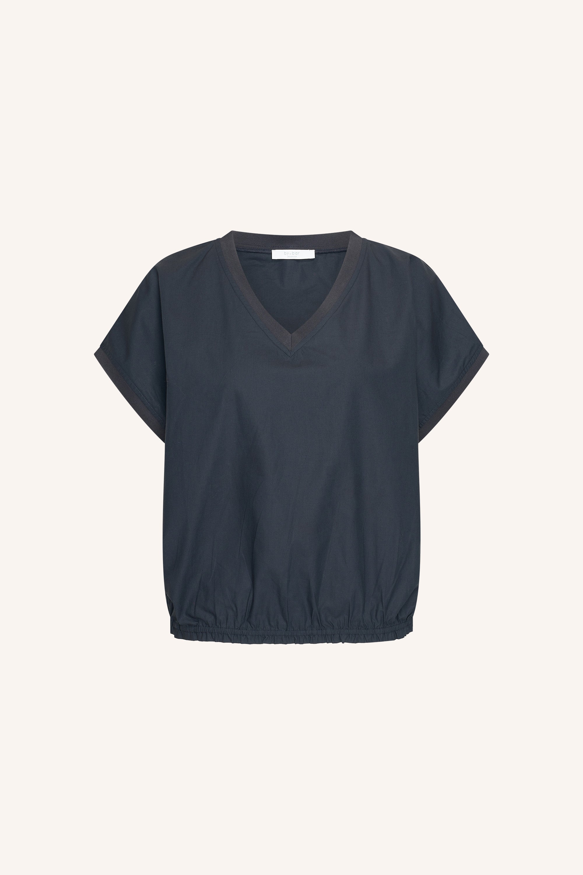 tyler poplin top | midnight