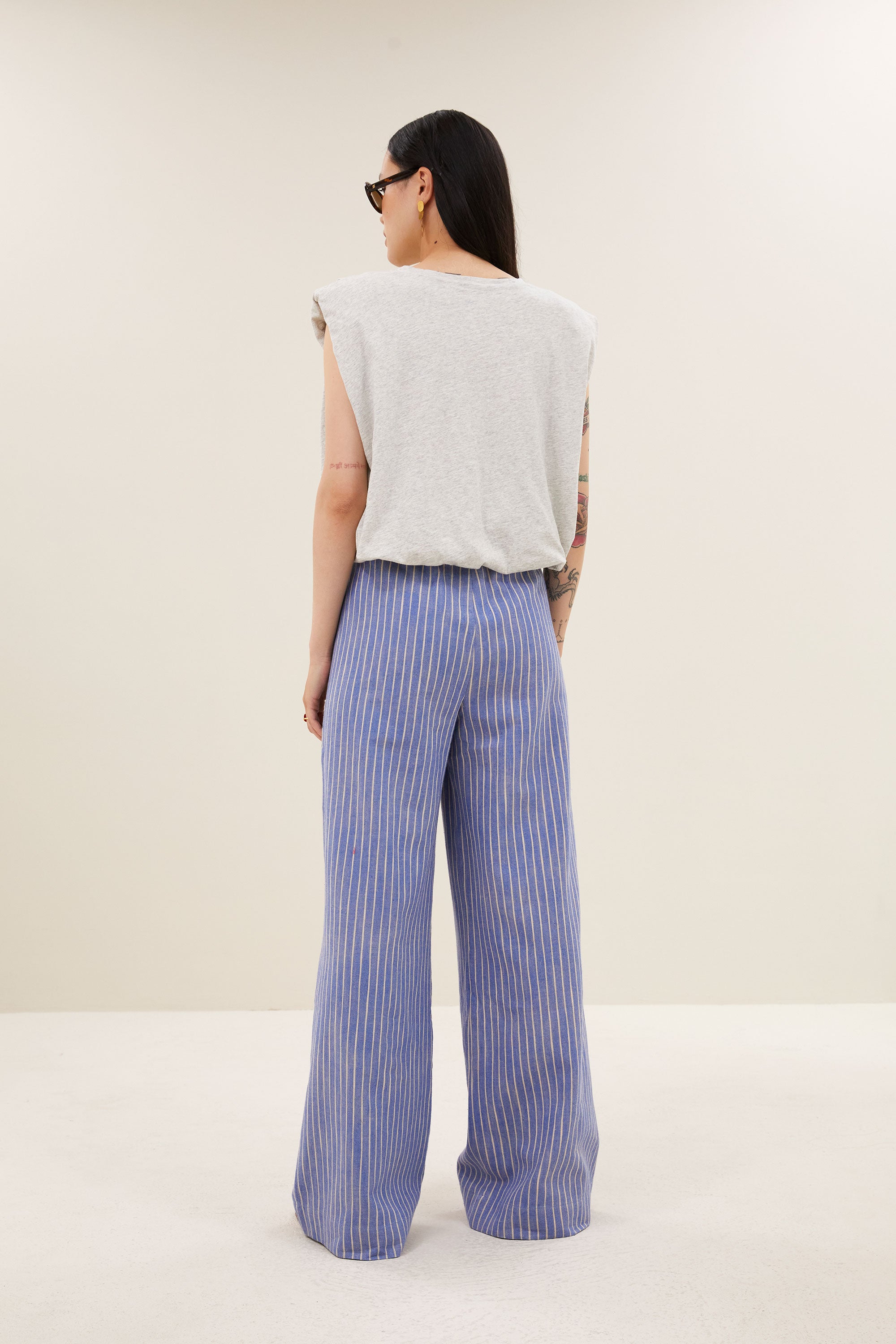 nilou jersey top | grey melee