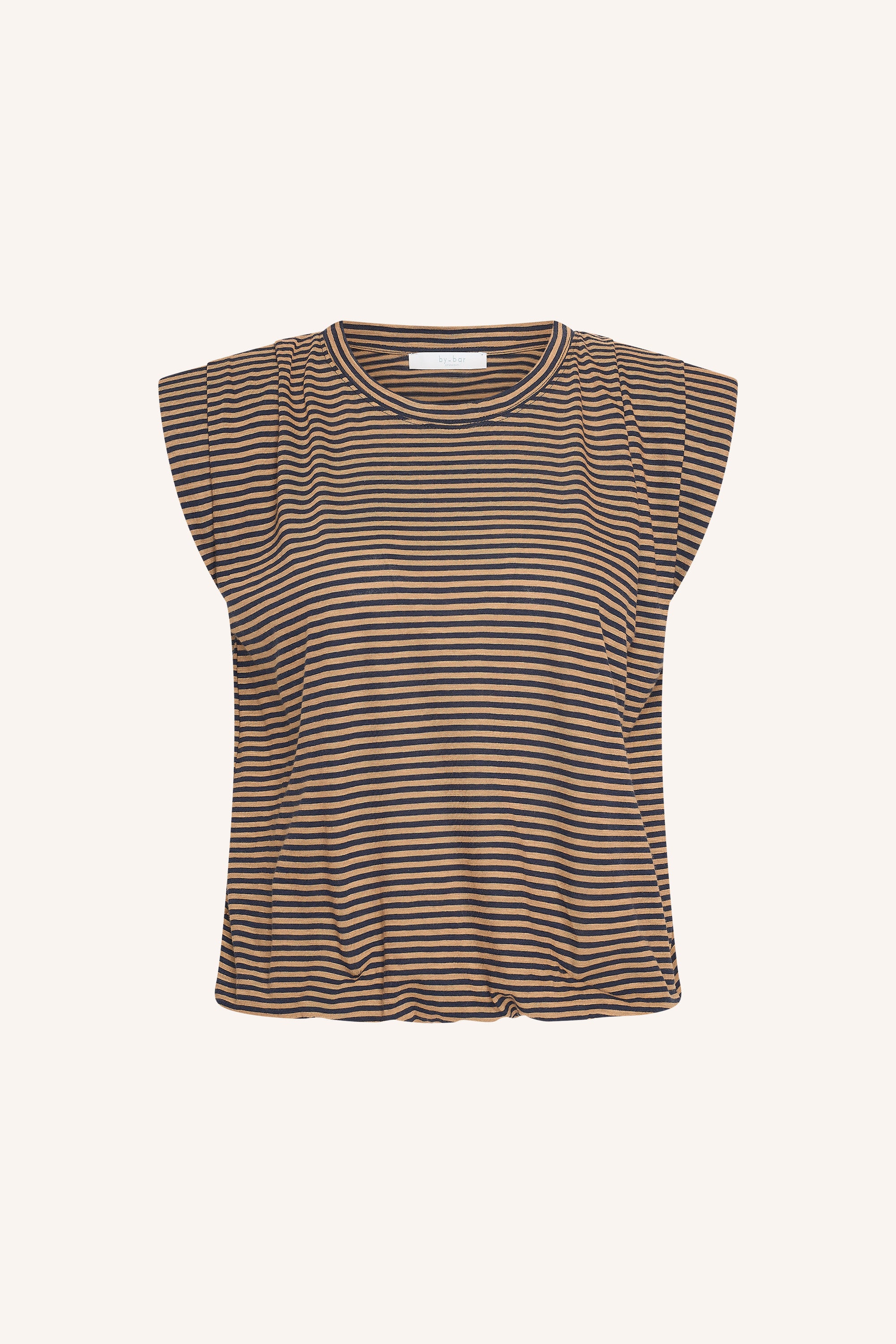 nilou stripe top | tannin stripe