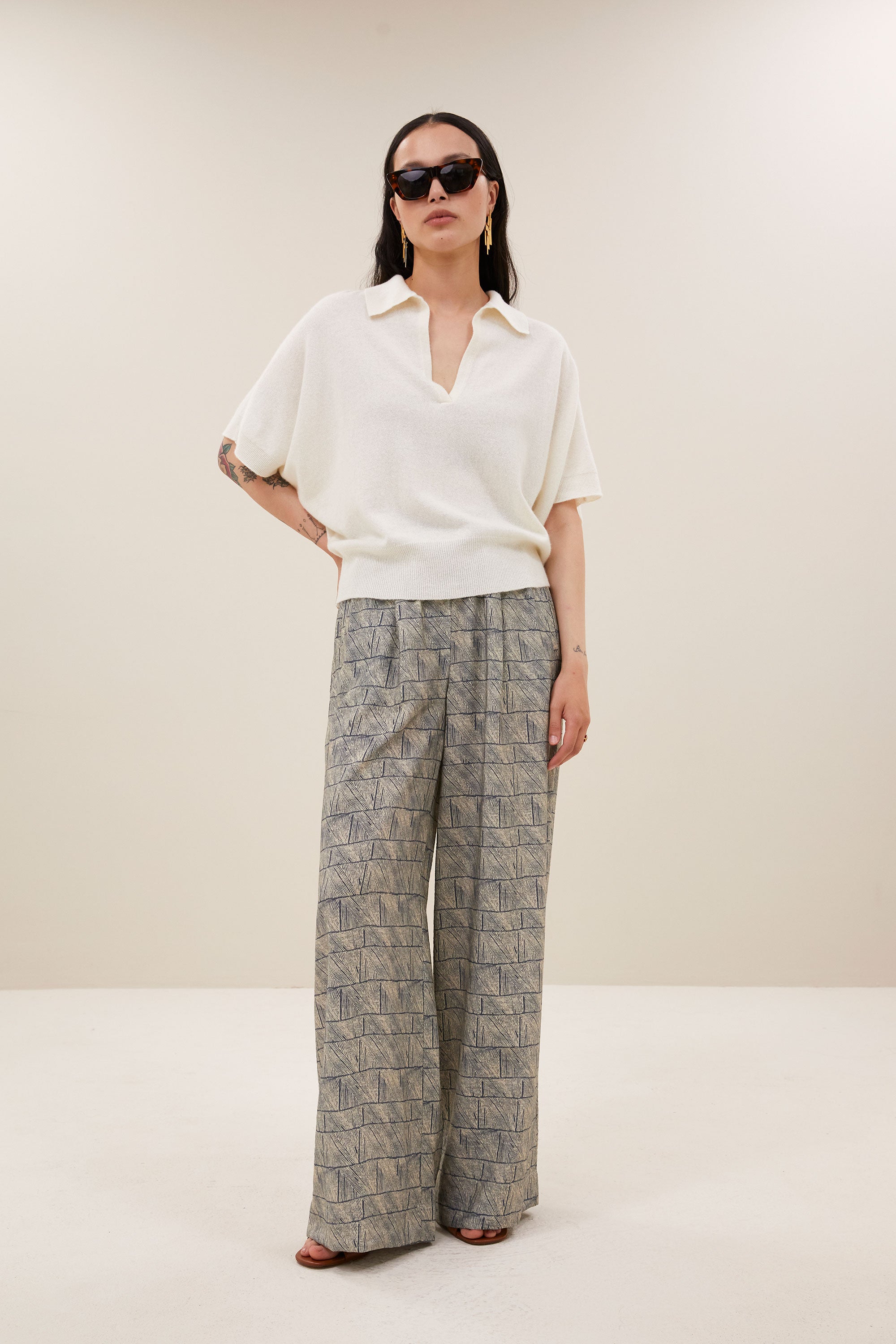 benji vay pants | vay print