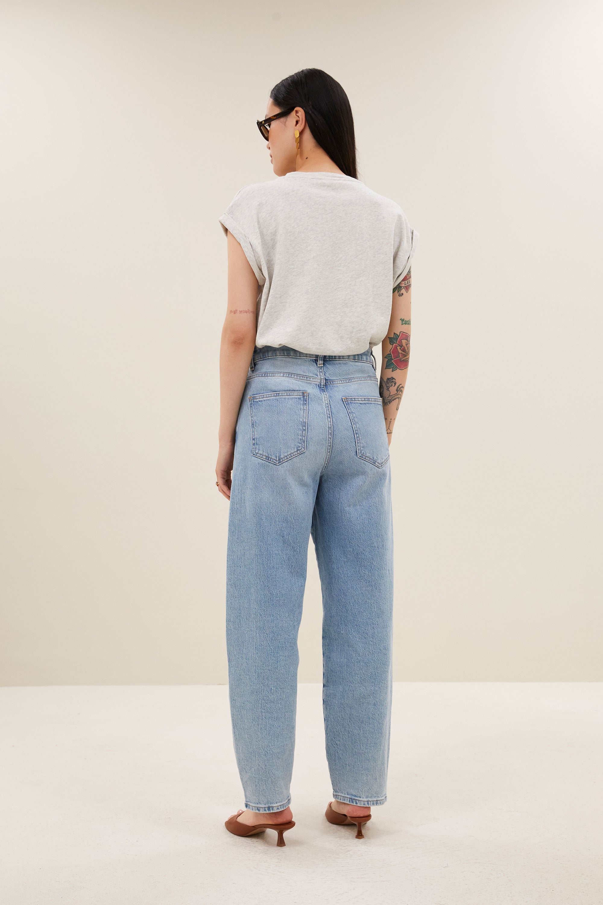 tobi flame logo top | light grey melee