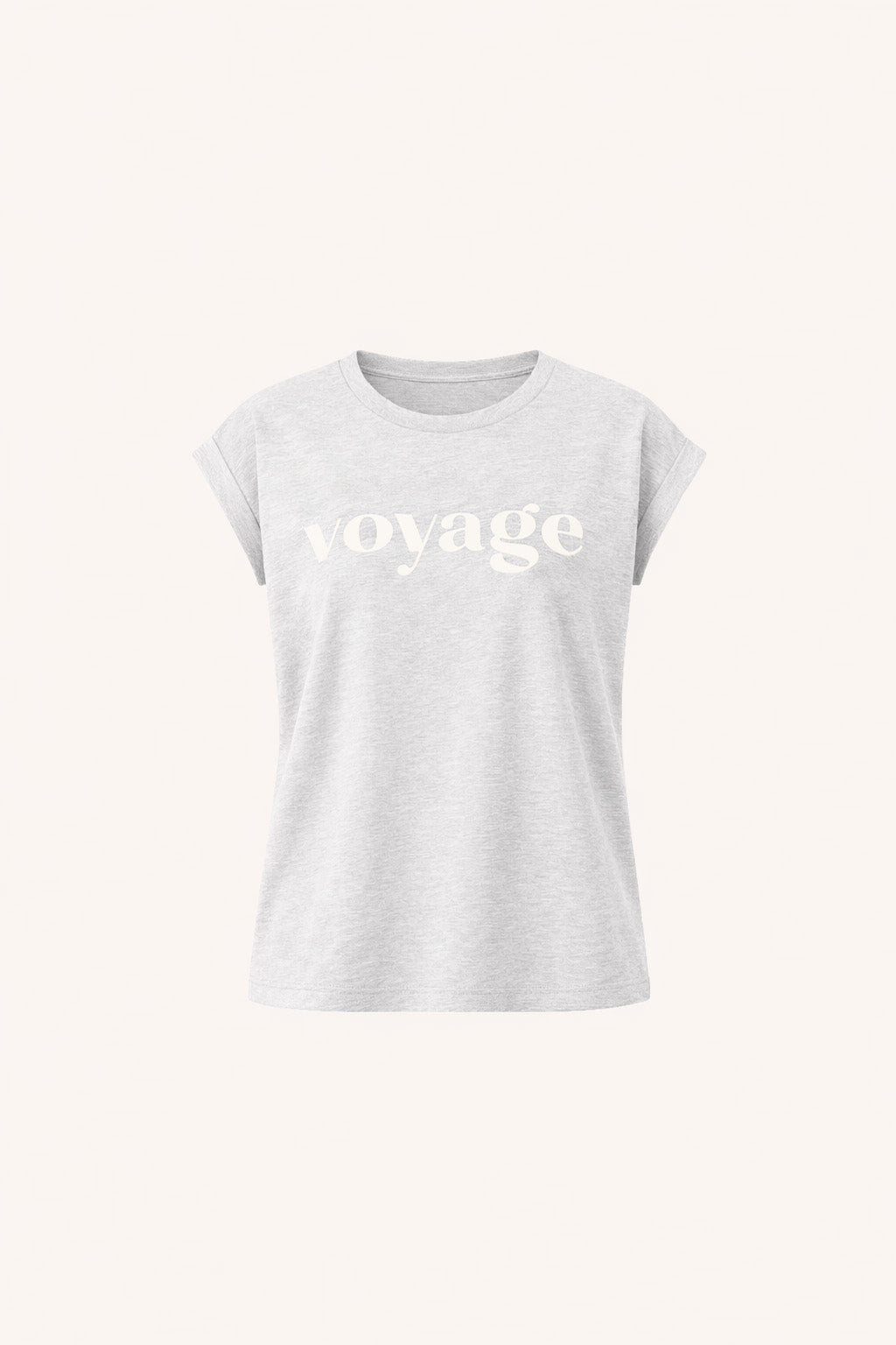 tobi voyage top | light grey melee