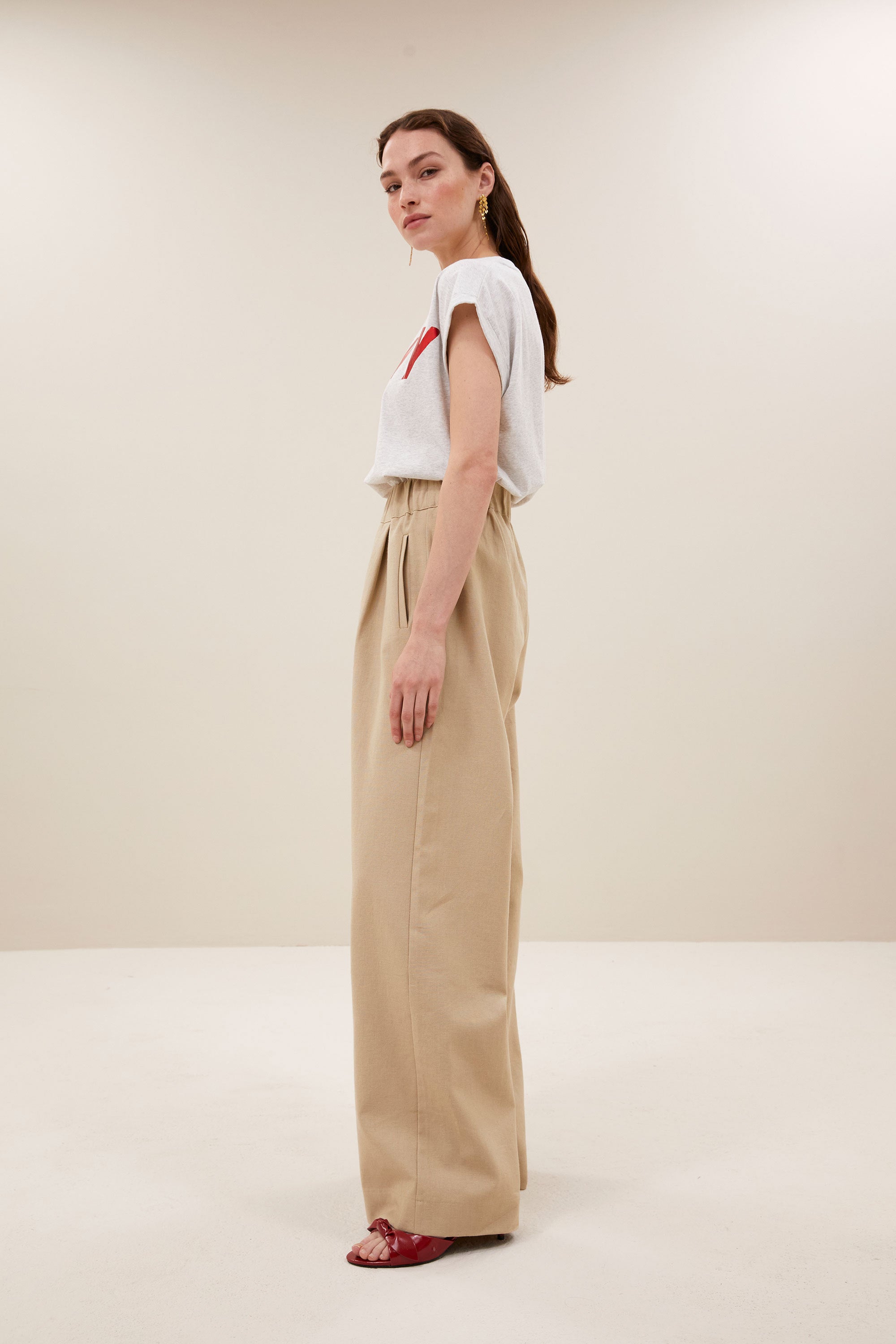 tobi speed top | light grey melee