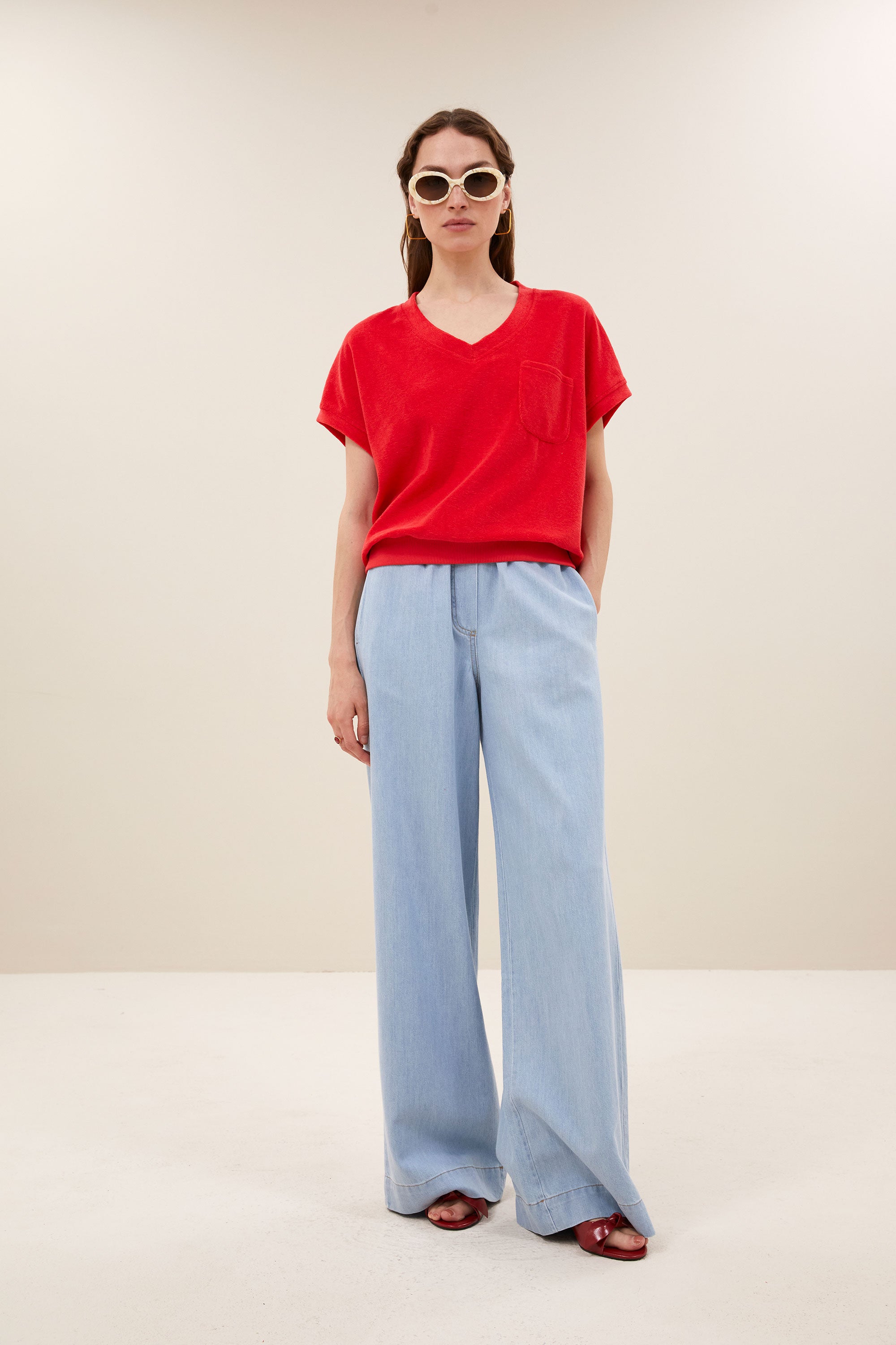 tyler slub top | lollipop