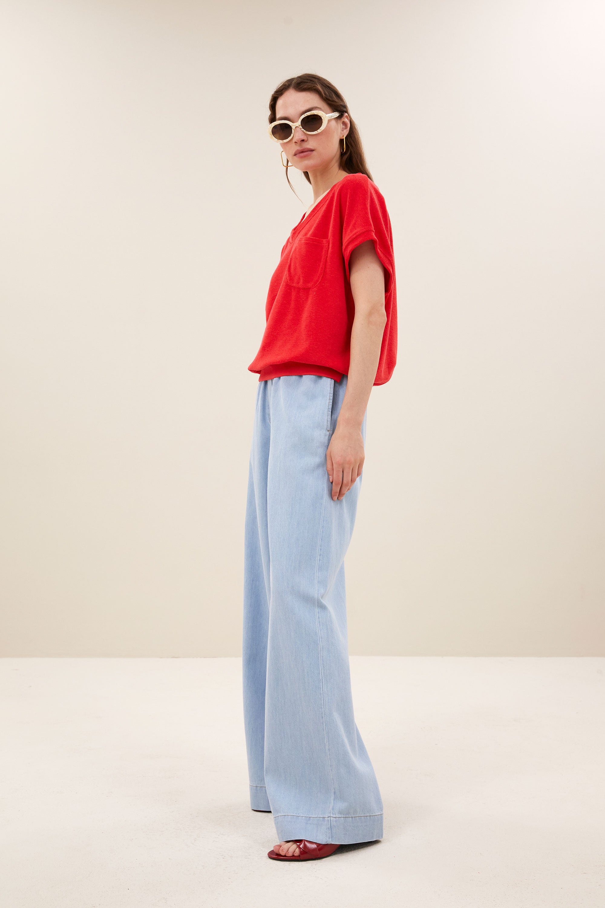 tyler slub top | lollipop