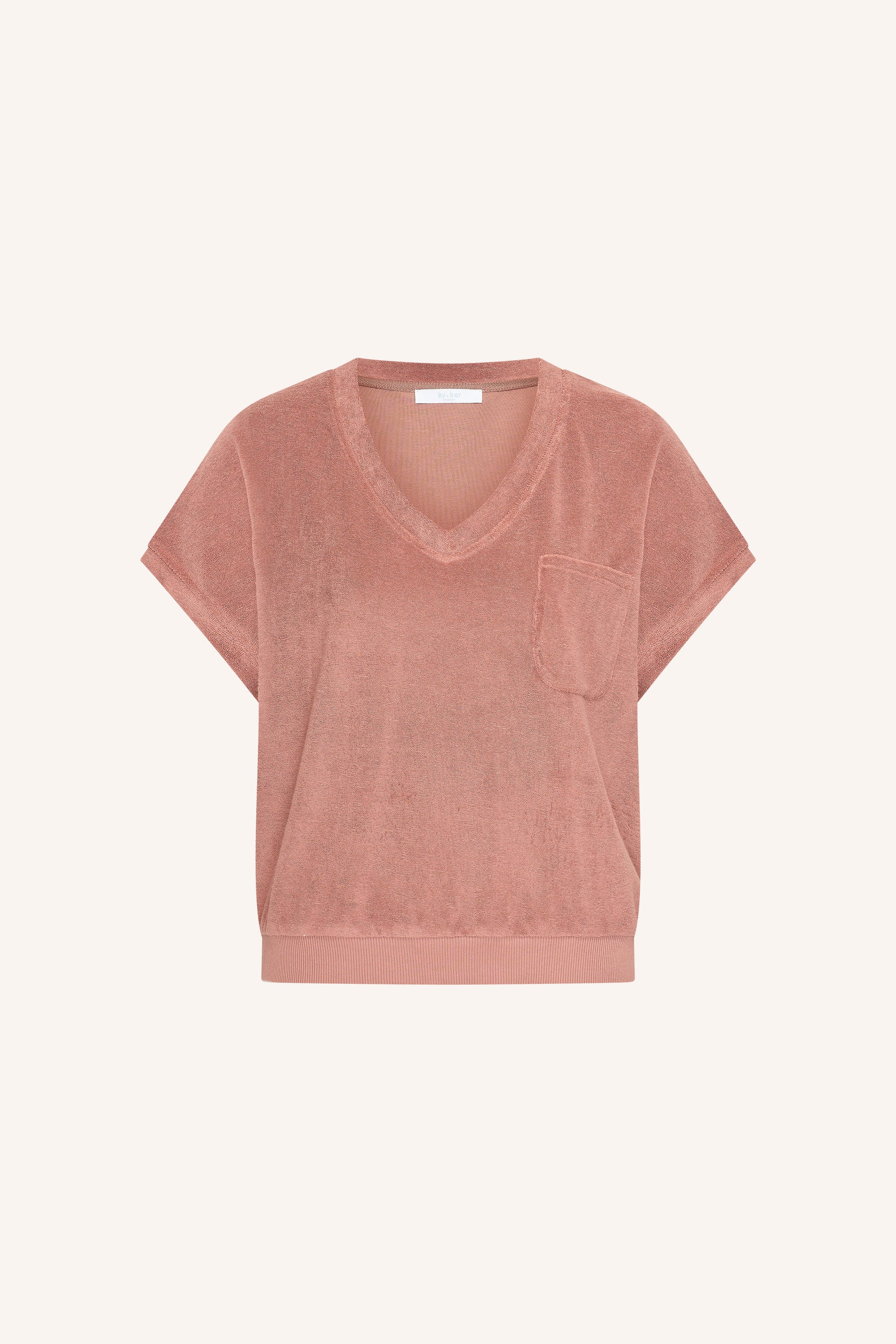 tyler slub top | withered rose