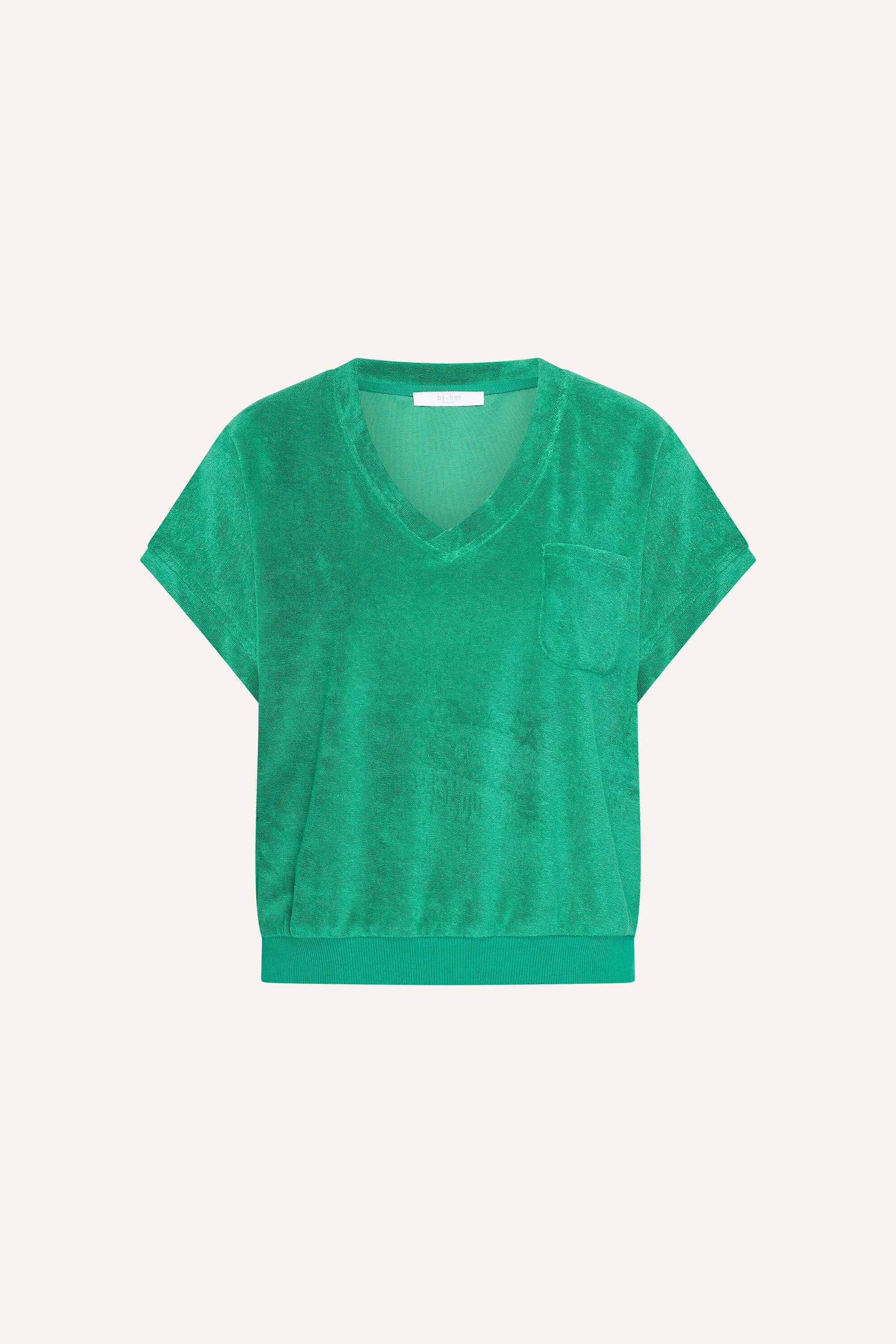 tyler slub top | green lake