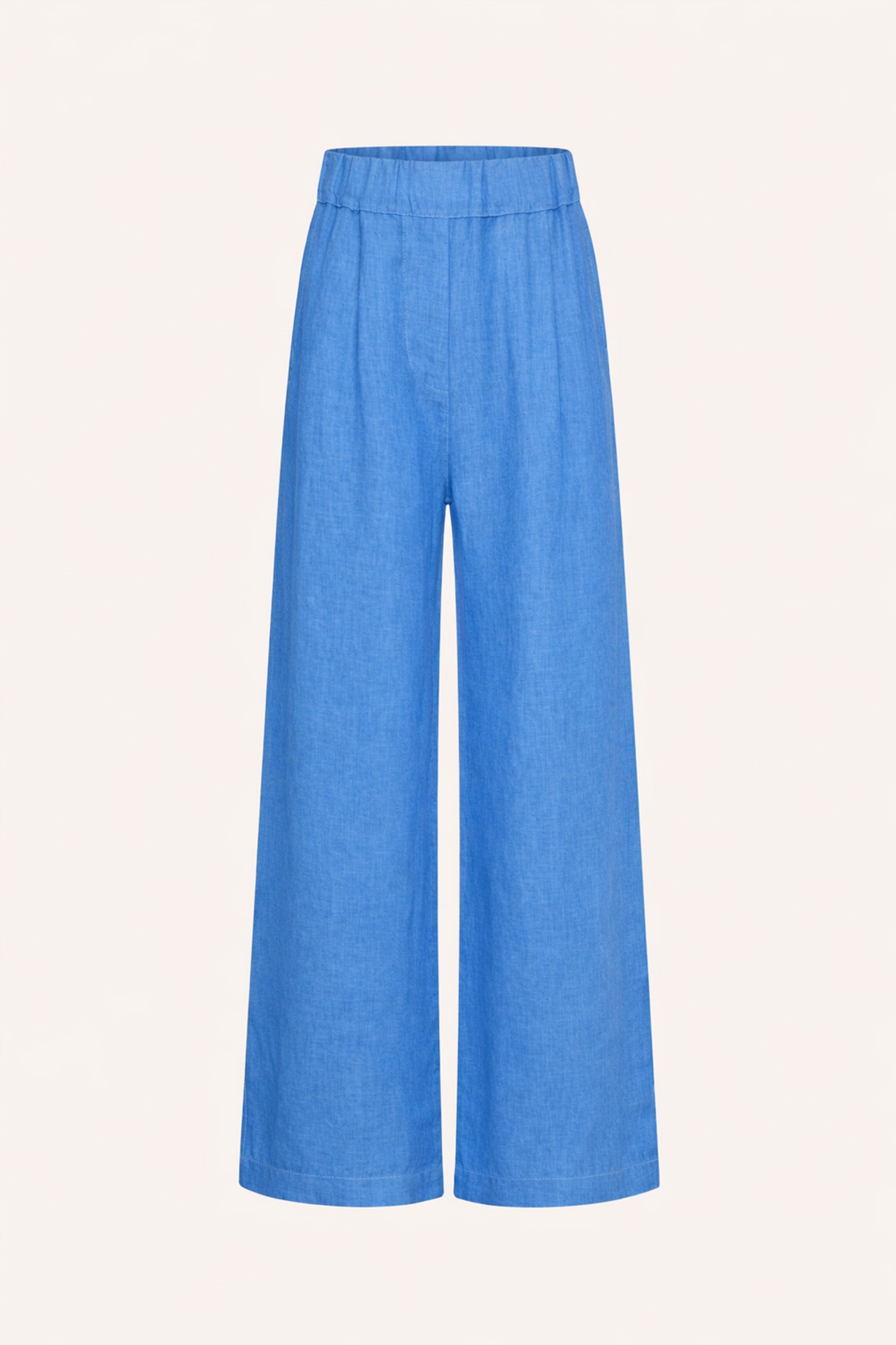 benji linen pants | regatta blue