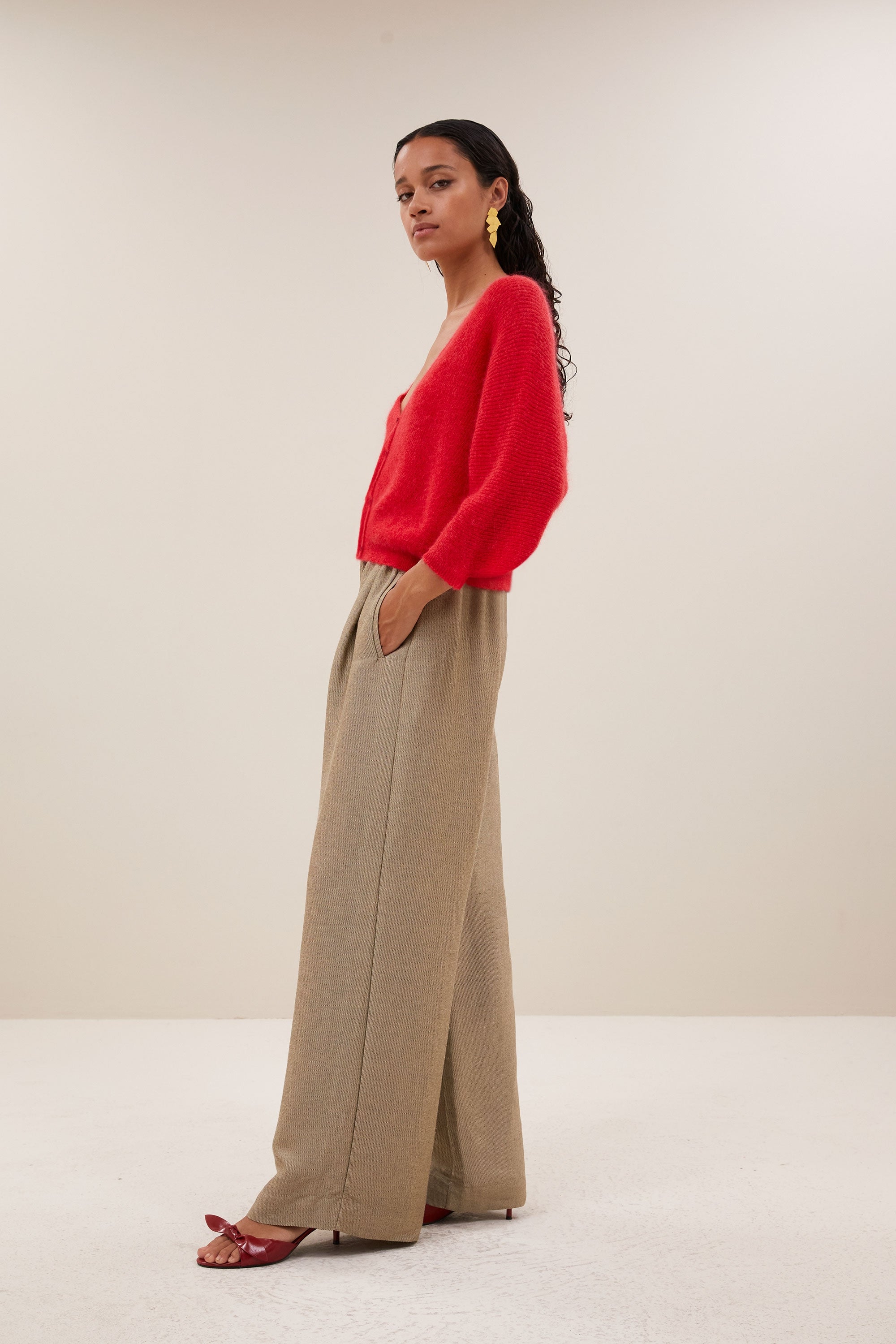 indra cardigan | lollipop