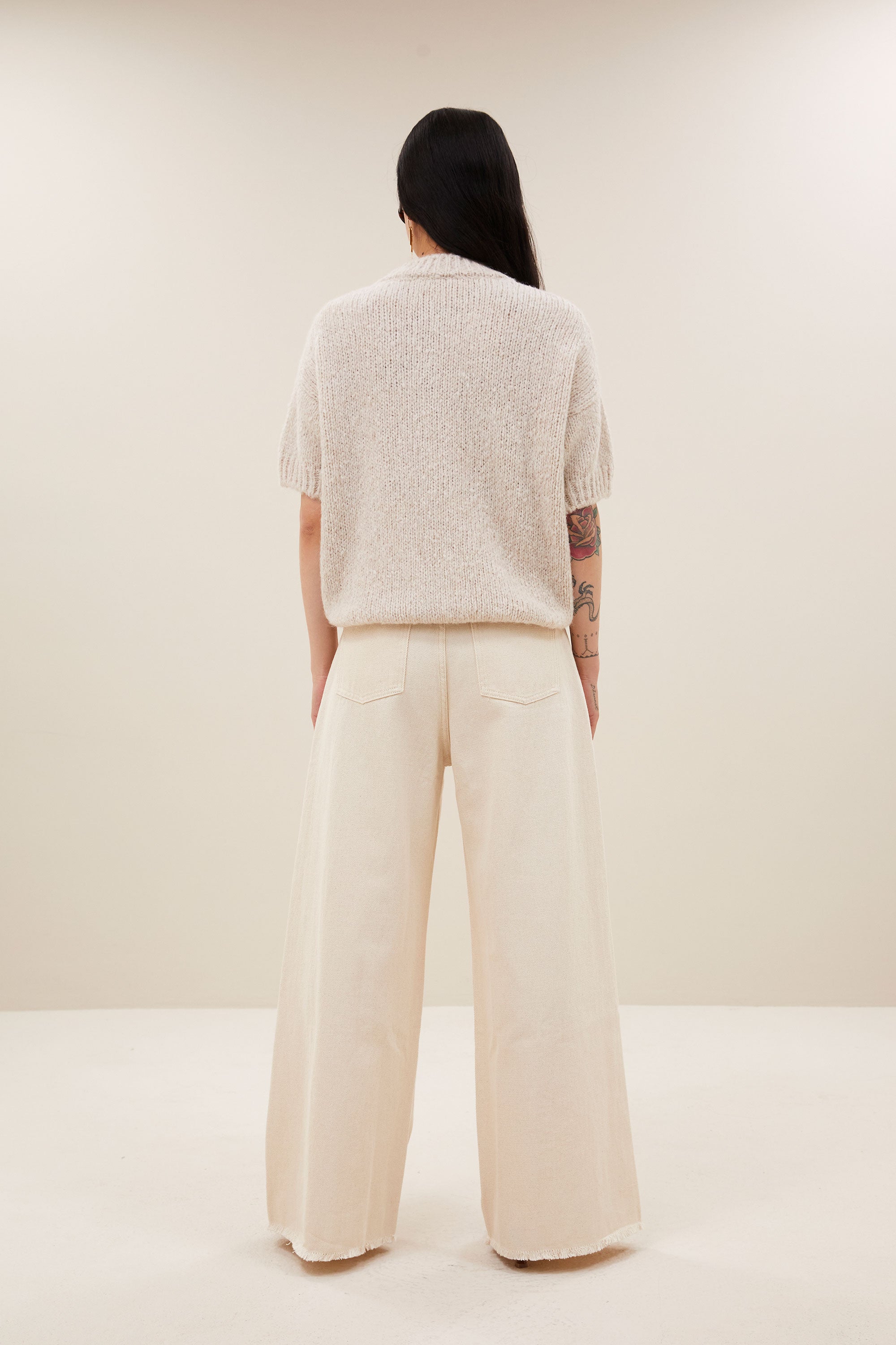 vic pullover | chalk