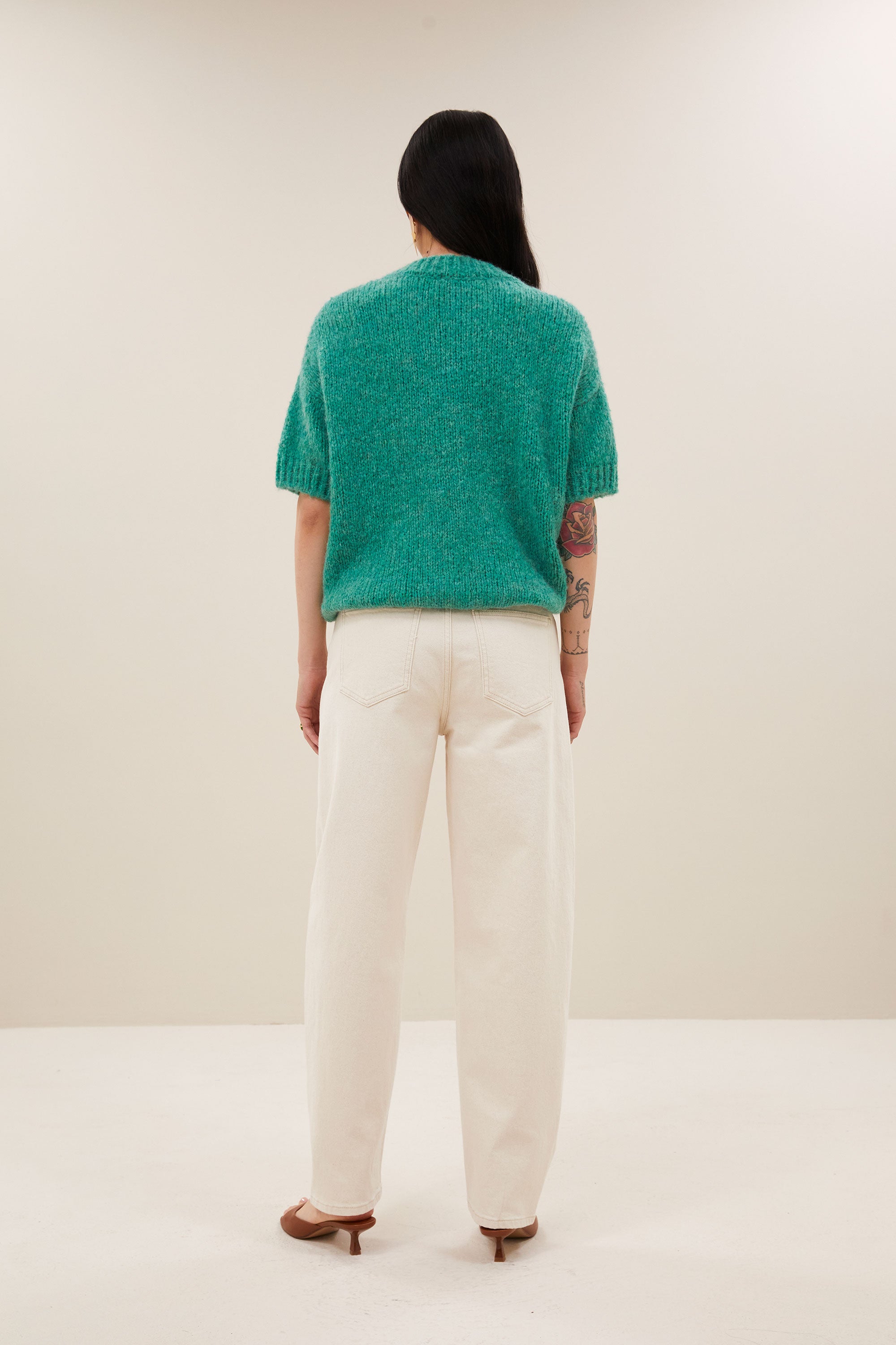 vic pullover | lucky green