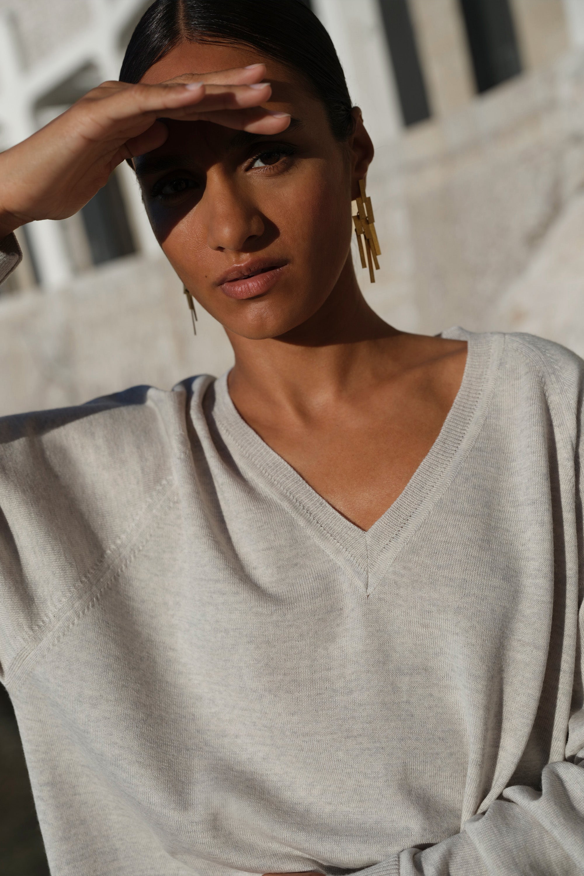 wales pullover | light grey melee