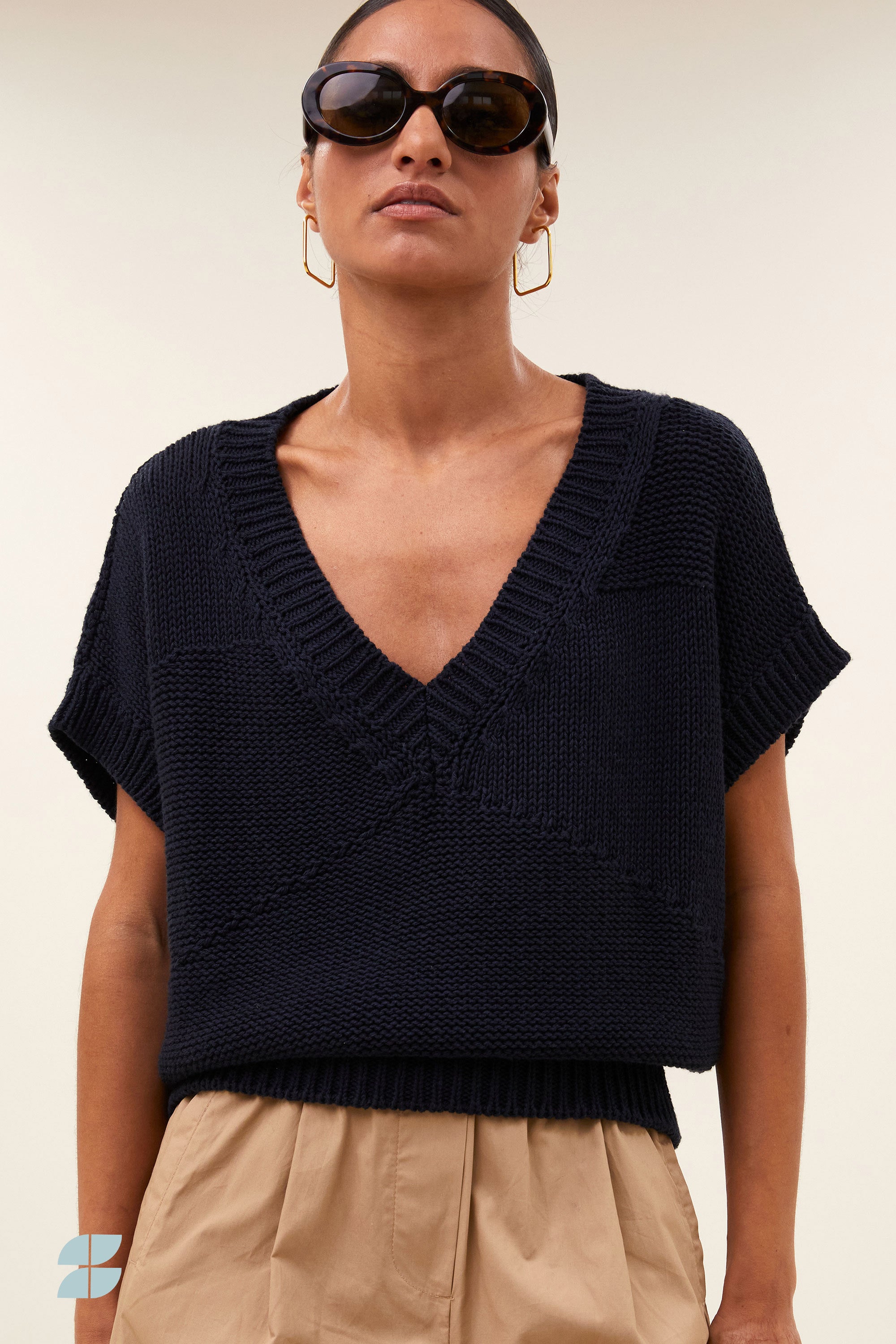 anna spencer | dark navy