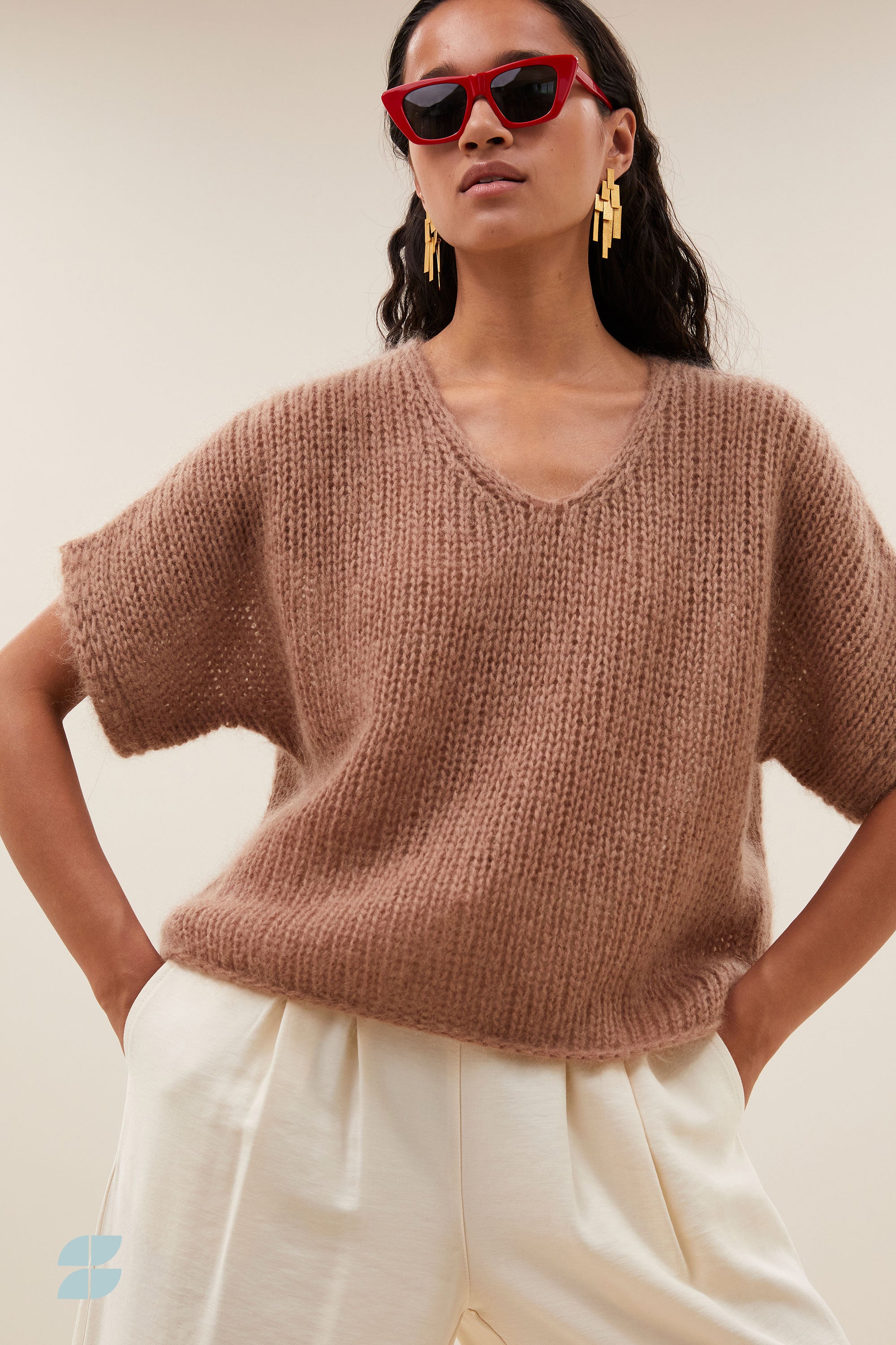 ivy pullover | cappuccino