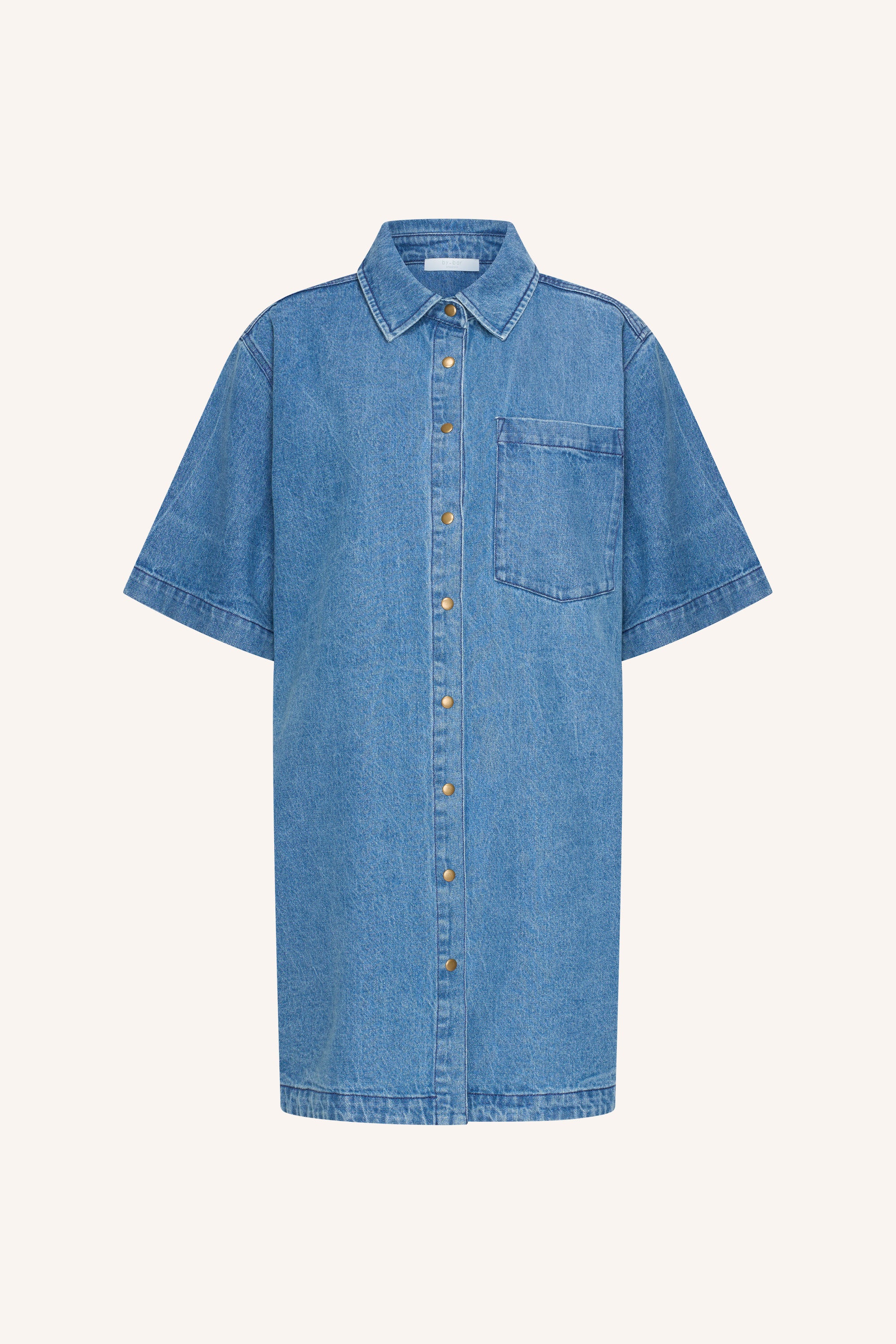 lexia denim dress | medium denim
