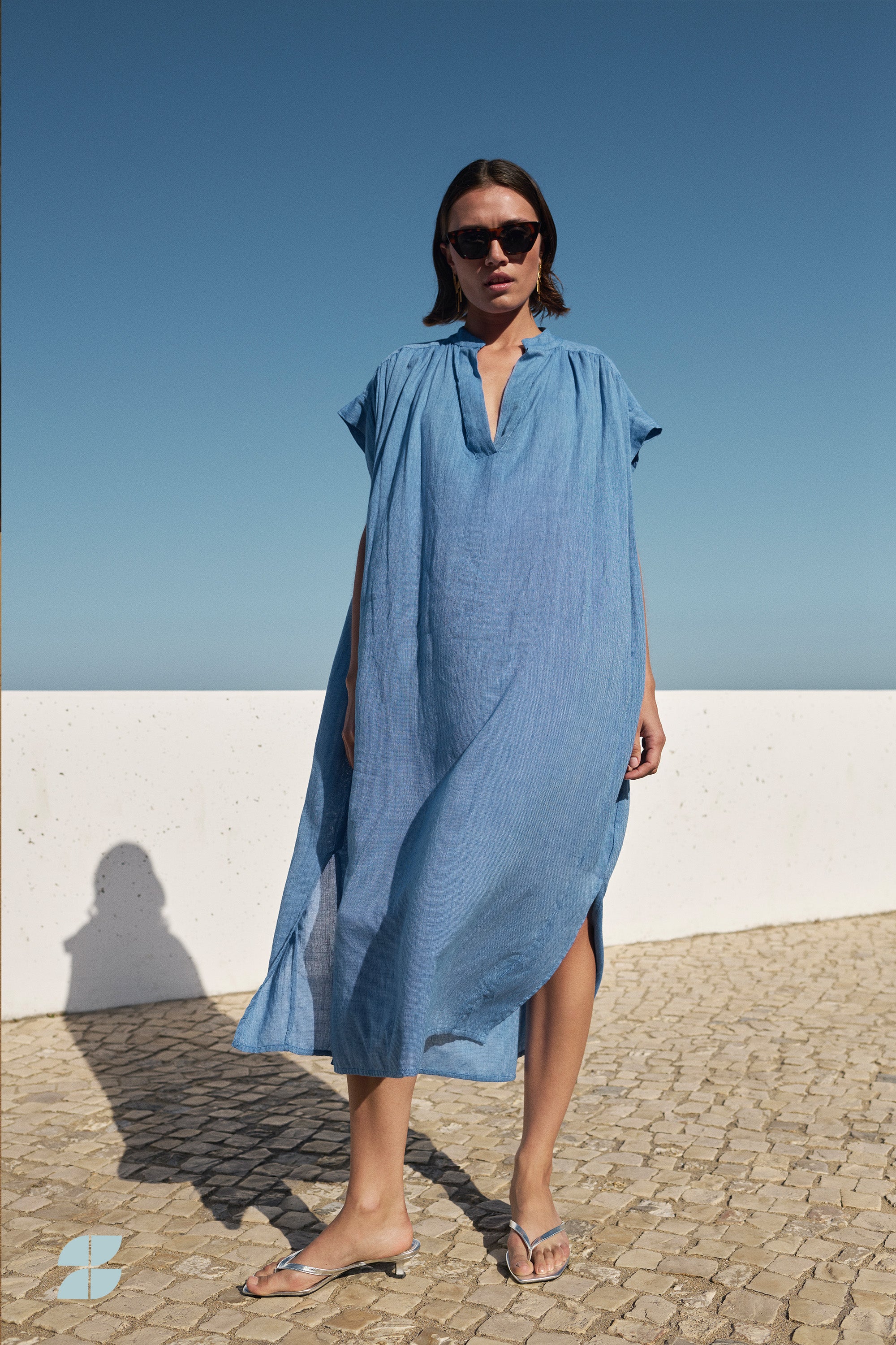 bodin athia dress | sapphire blue